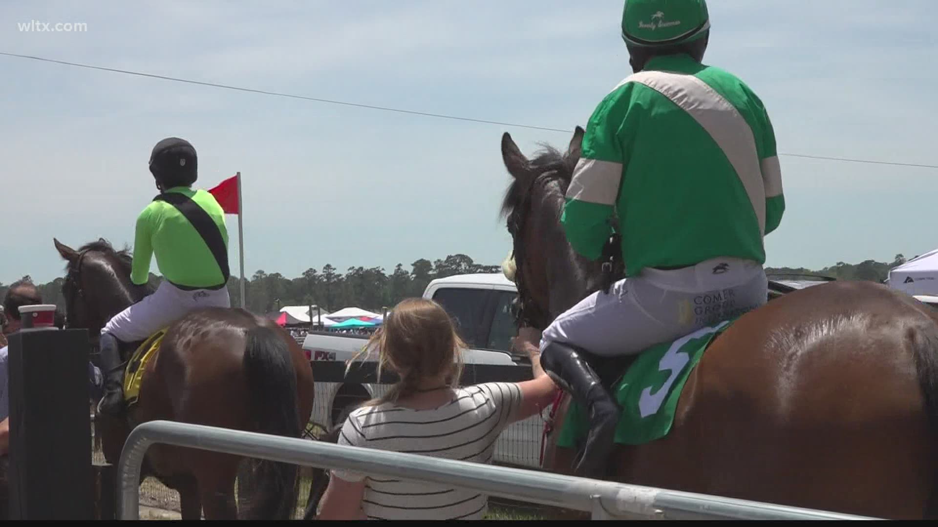 The Carolina Cup returned for the 86th year, along with the Budweiser Clydesdales kicking off the show.