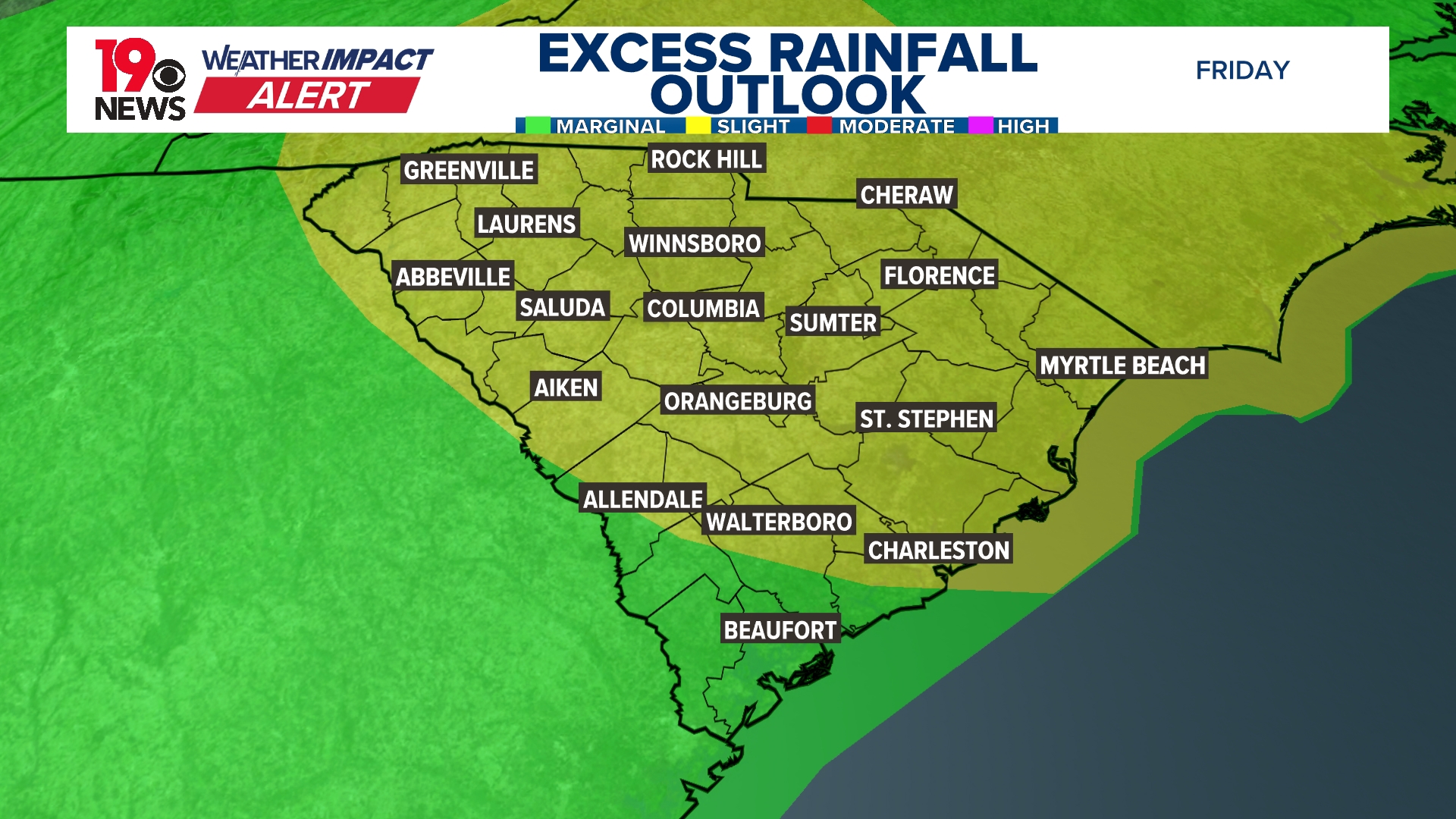 South Carolina braces for heavy rain and potential floods | wltx.com