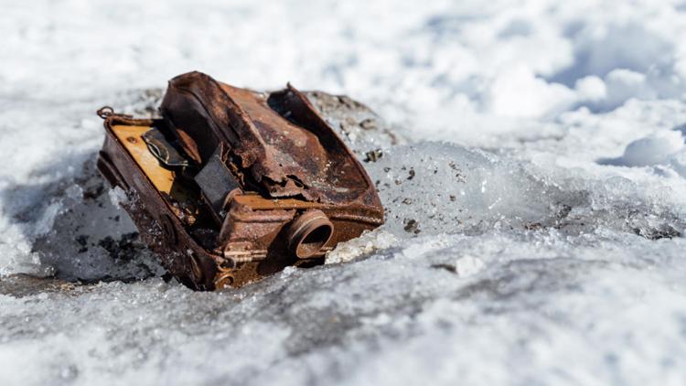 A camera left in the Yukon by a legendary explorer in 1937 is found 85 years later