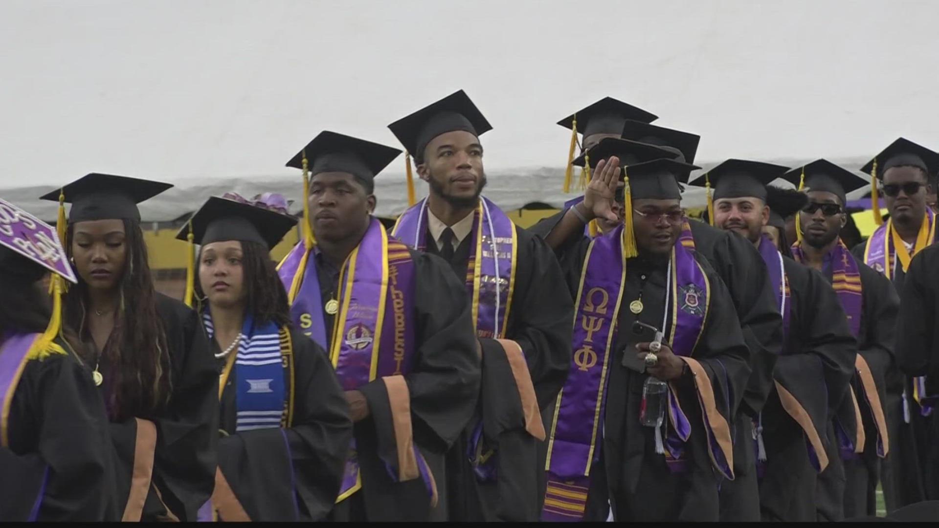 With Benedict College and the University of South Carolina having graduations in the same weekend in Columbia businesses are expecting a big rush.
