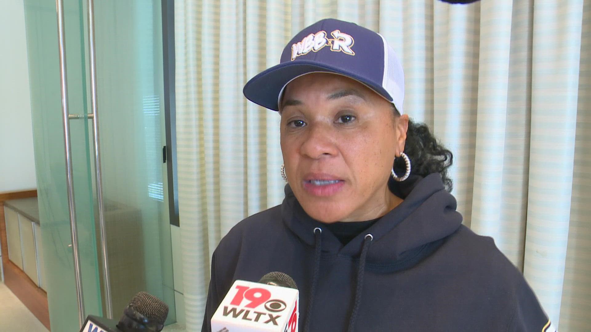 We know who #DawnStaley is rooting for in the Super Bowl 👀 #southcaro