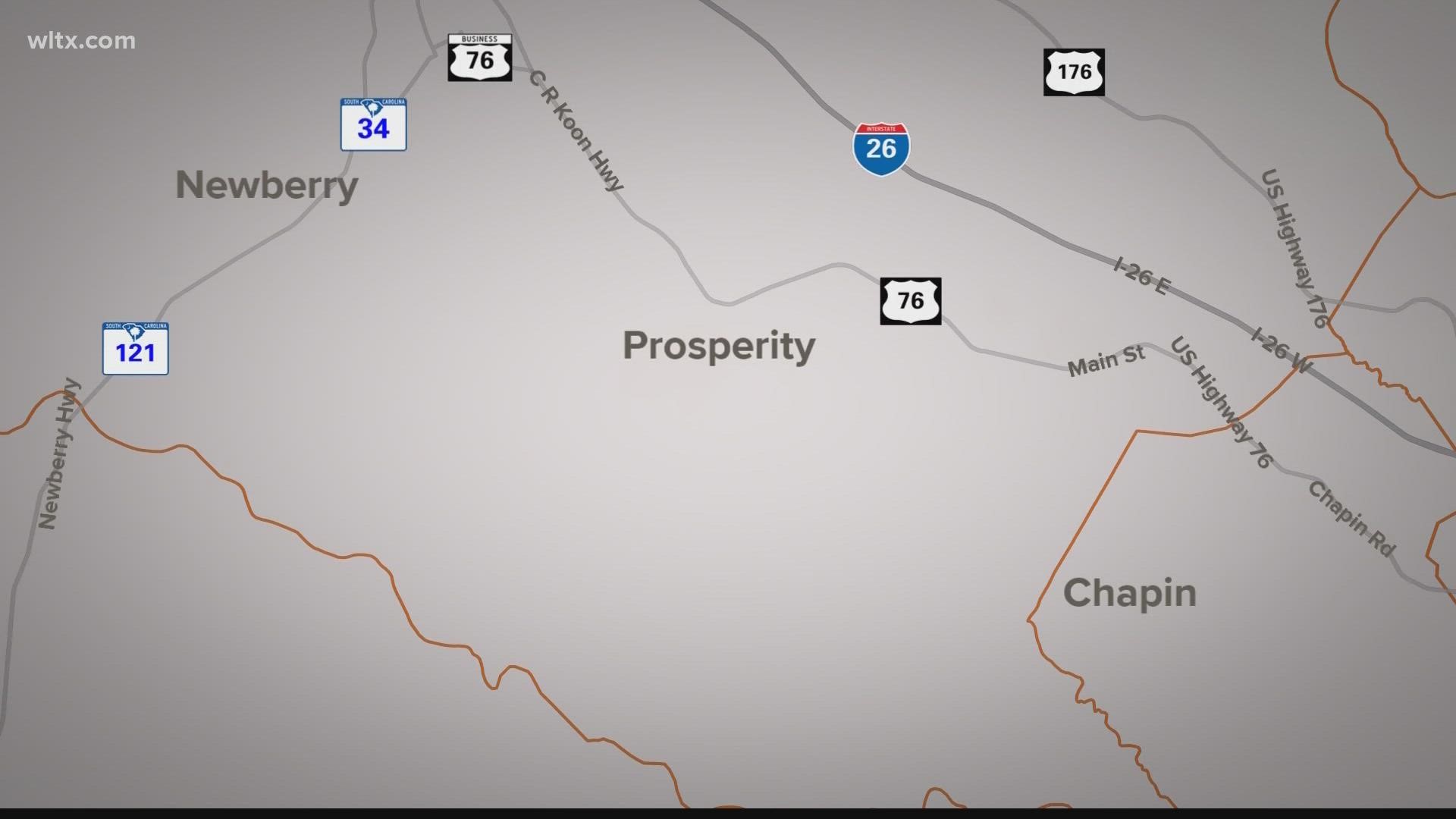 911 dispatchers received a call about a domestic dispute in the Prosperity area just after midnight.