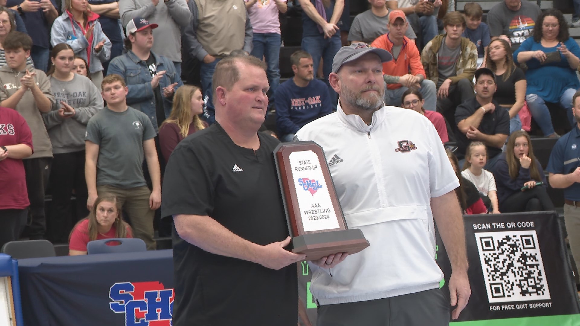 Highlights and reaction from the 3A state championship for high school wrestling where West Oak defeated Gilbert 52-24.