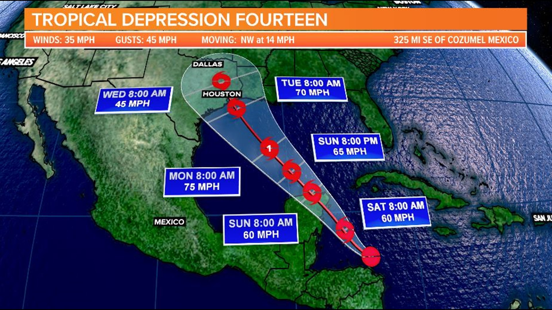 Tropical Storm Laura forms in the Atlantic | wltx.com