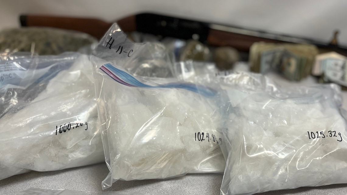 Greenwood County drug bust finds 8 pounds of meth in Hodges, SC
