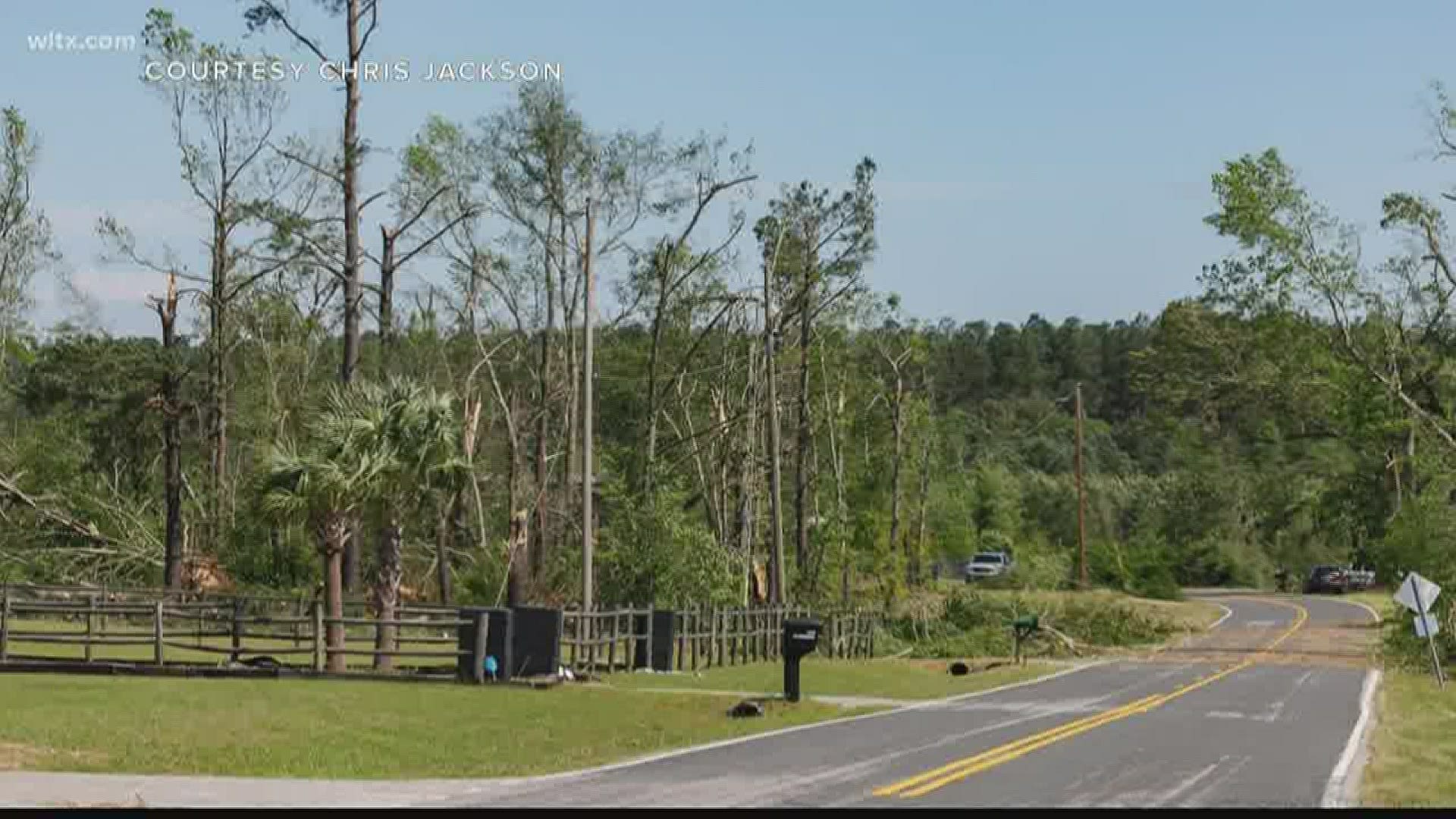 The number of tornadoes that spawned is quite unusual