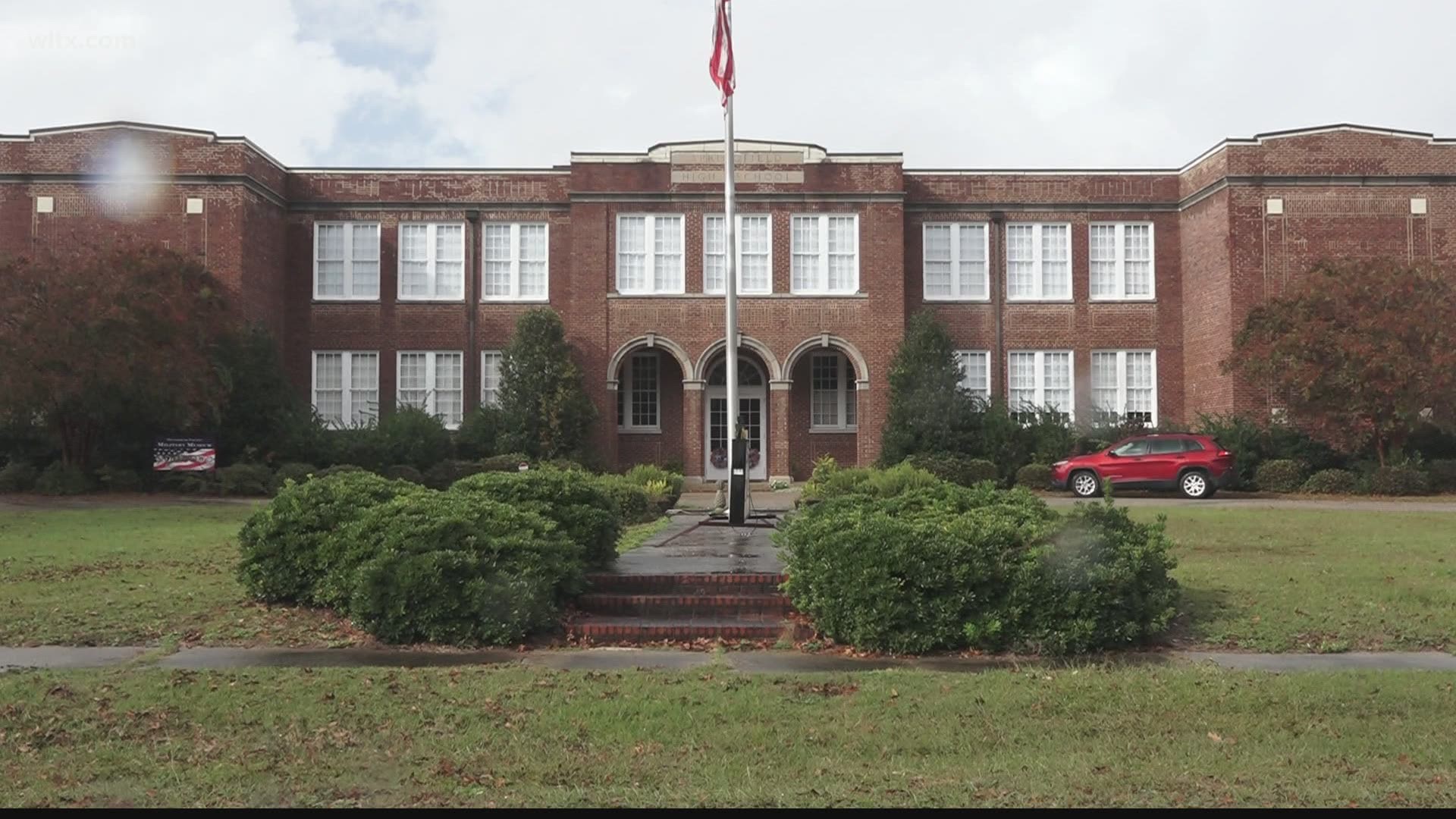 A former high school is still a place of learning in Springfield that is now the Orangeburg County Military Museum.