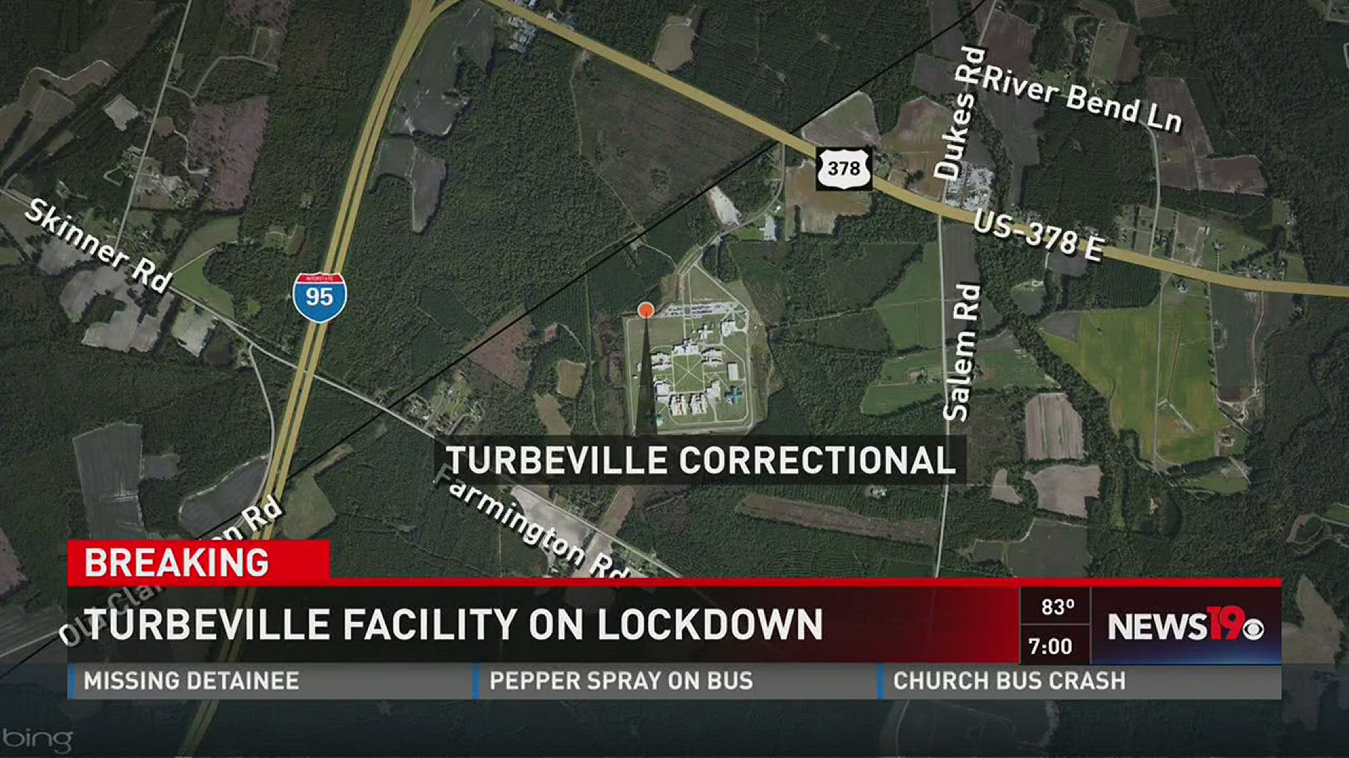 Turbeville Correctional Institution on Lockdown