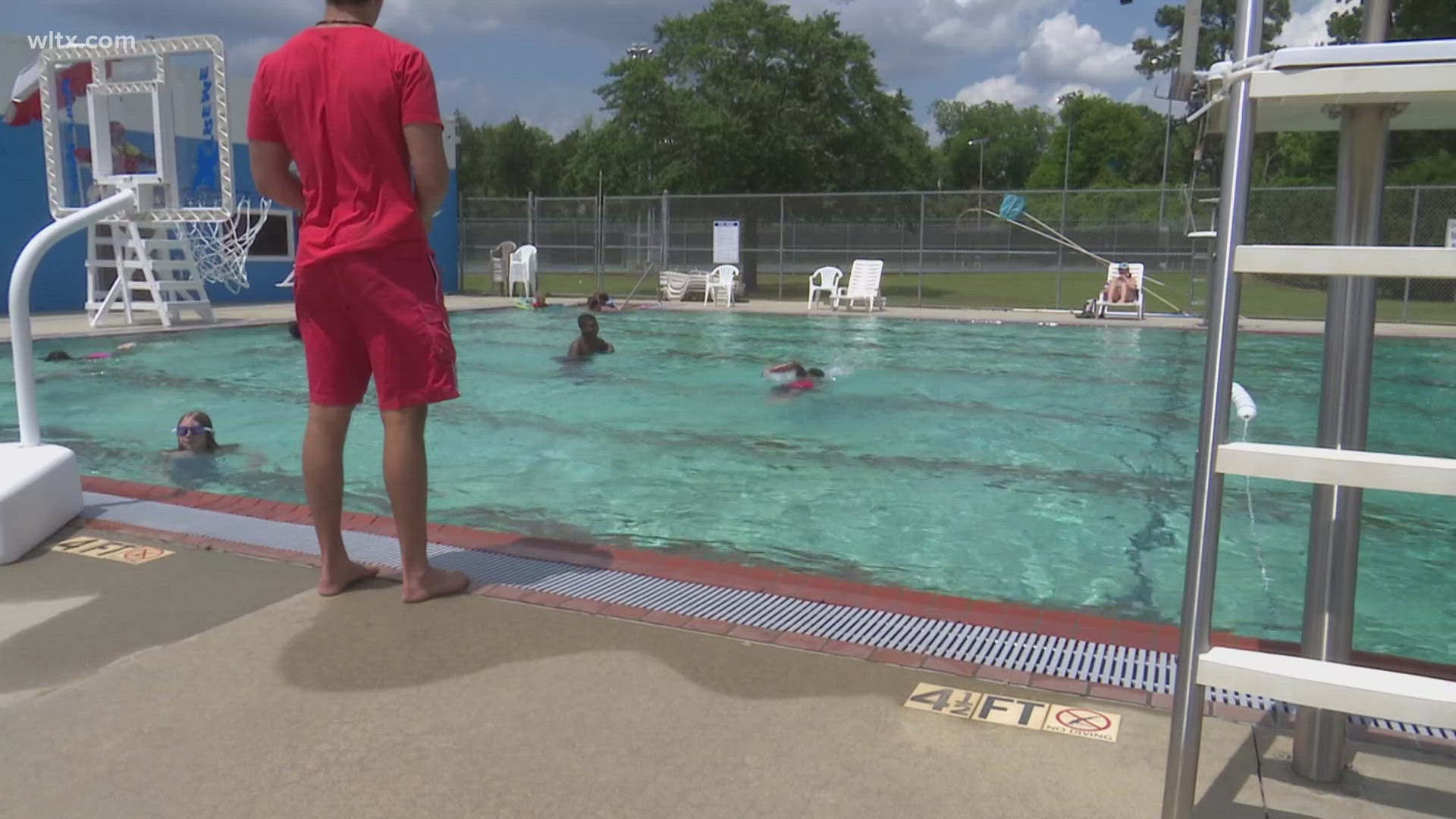 Time to take a dip as pools are open.