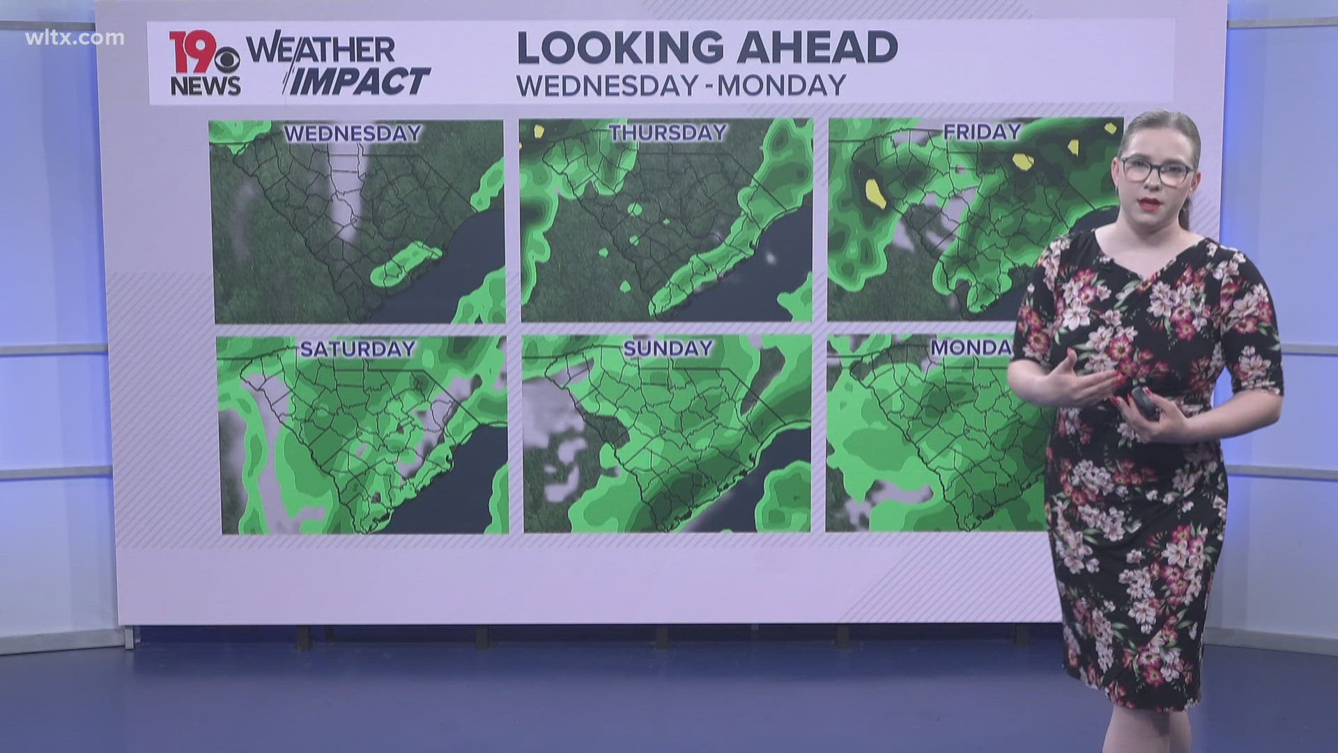 Heat and sunshine for now before days of rain arrive | wltx.com