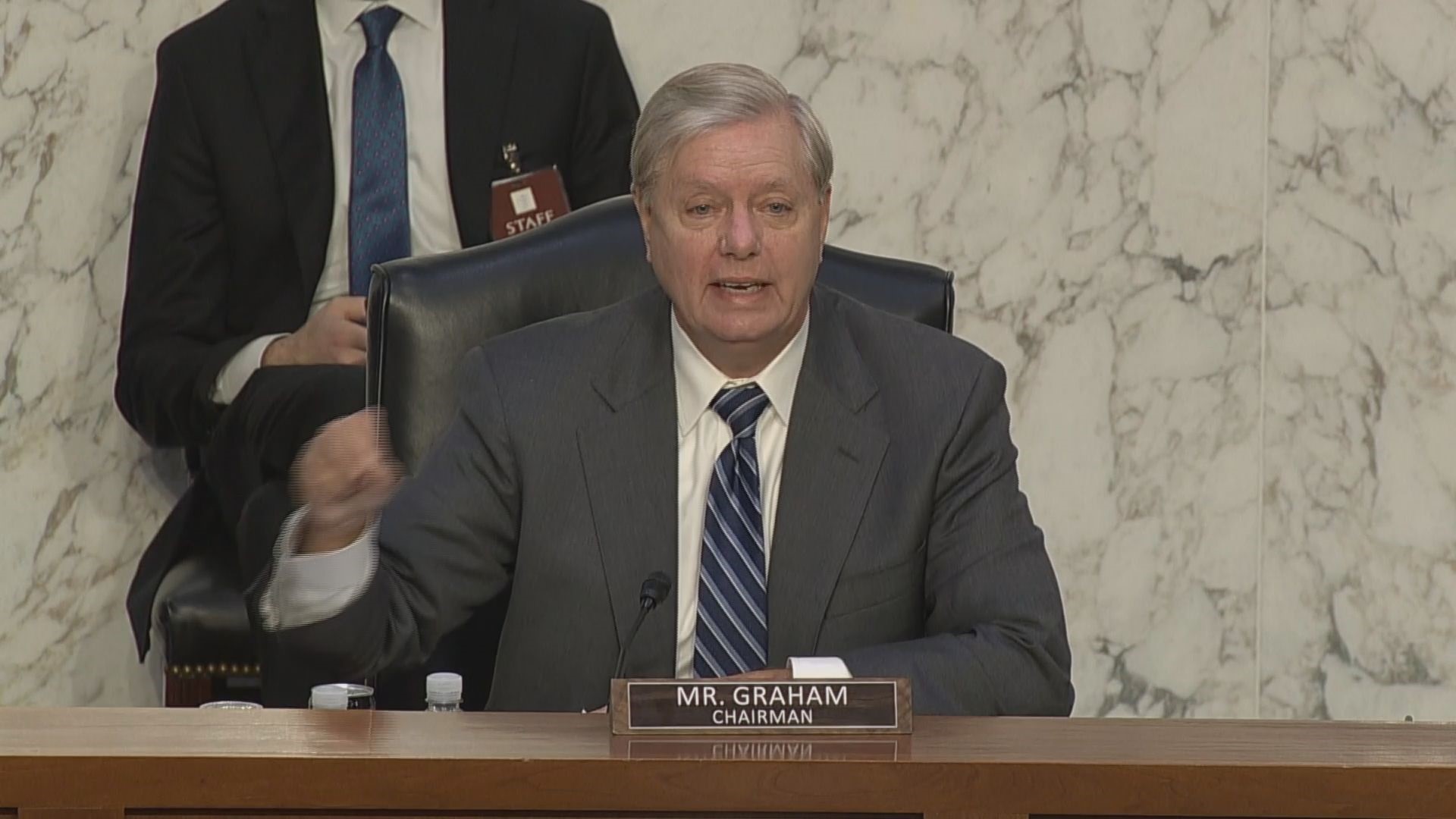 In a senate hearing, Graham referenced the "good old days of segregation." He later told reporters it was sarcasm.