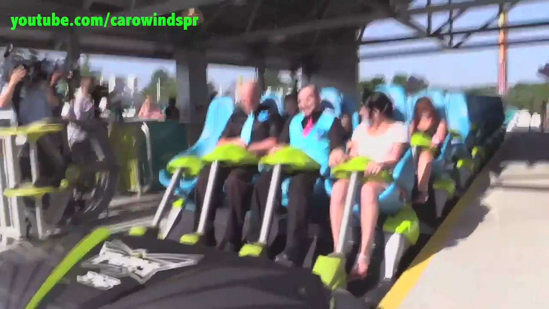 Couple Gets Married on Roller Coaster