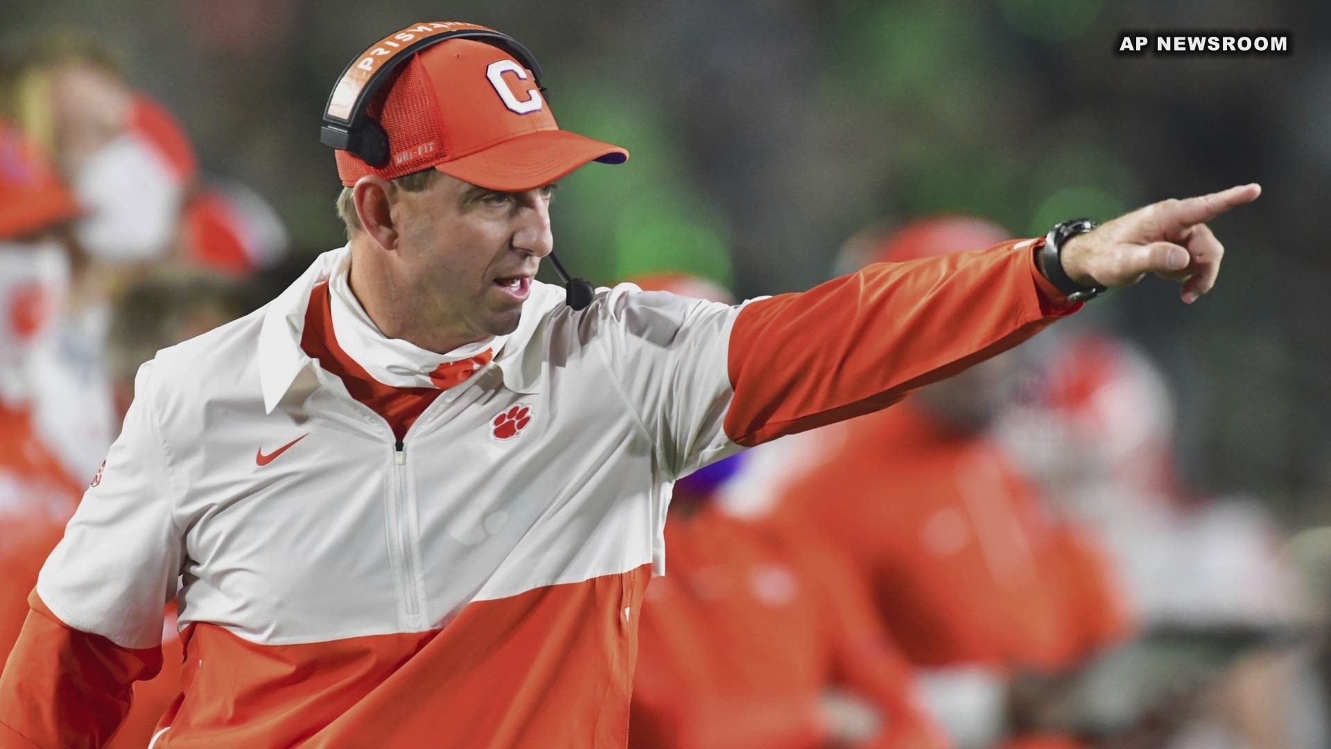 Clemson head football coach Dabo Swinney did not hold back his displeasure at his team making a trip to Tallahassee for a game that never happened.