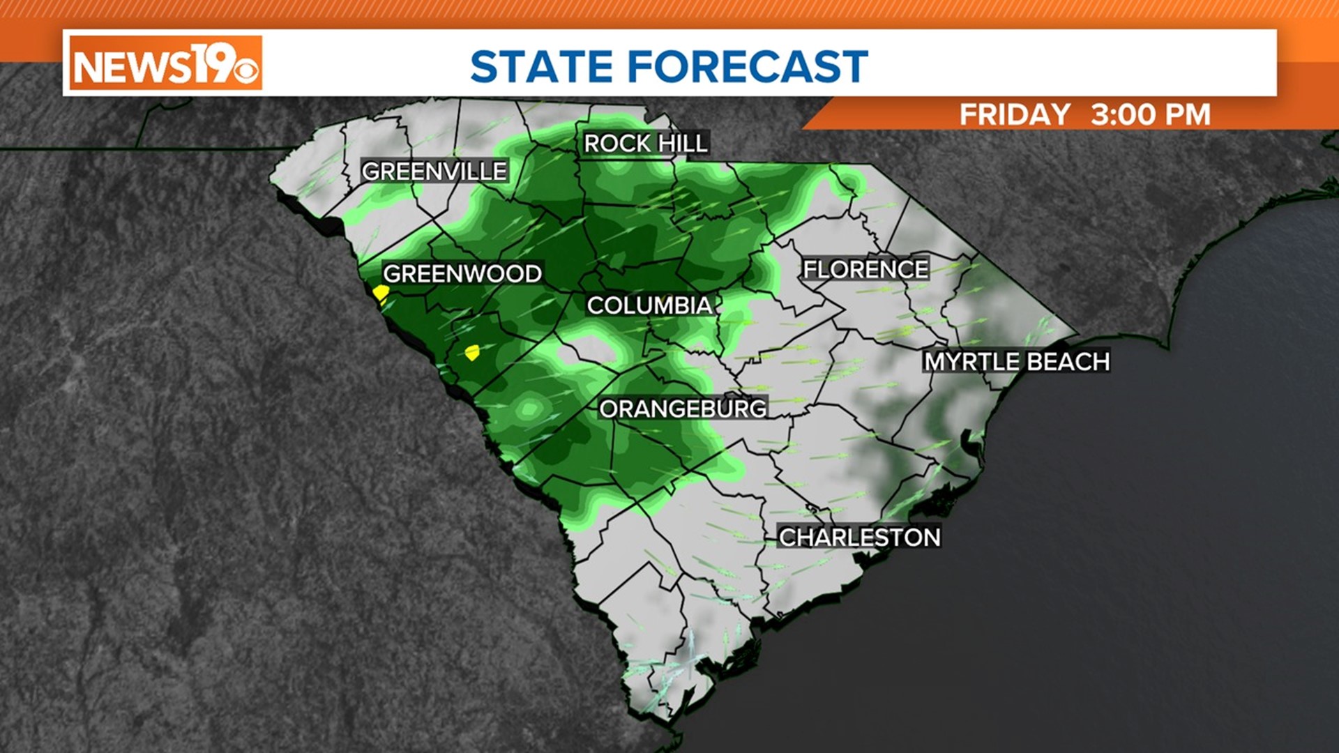 Mainly sunny, warm Wednesday South Carolina weather | wltx.com