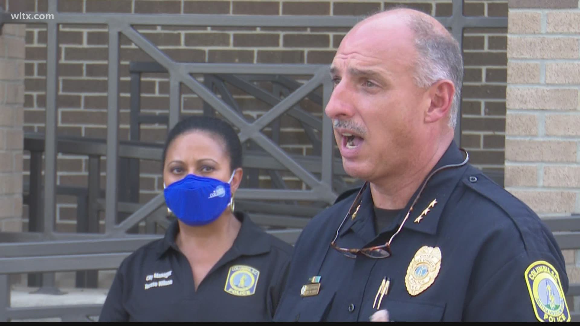 Officials say they have a plan to keep things safe but also allow free speech and assembly in downtown Columbia for scheduled rallies on Friday.