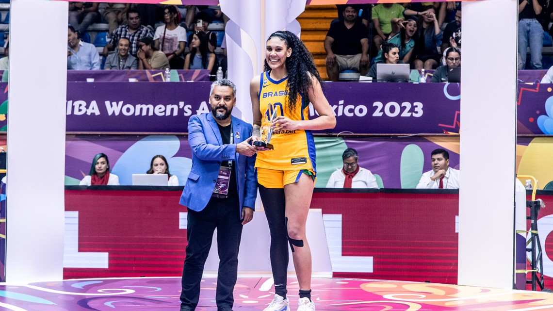 Kamilla Cardoso helps Brazil win FIBA Tournament