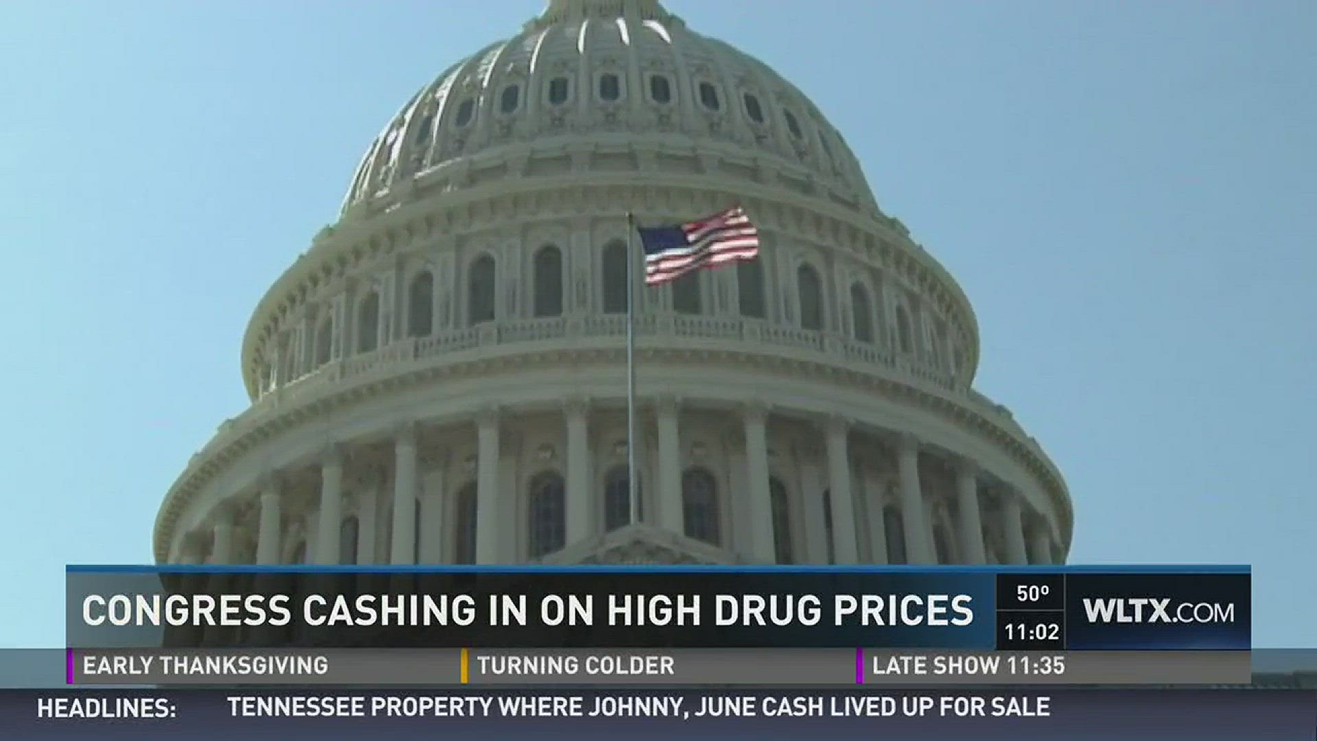 Congress cashing in on high drug prices