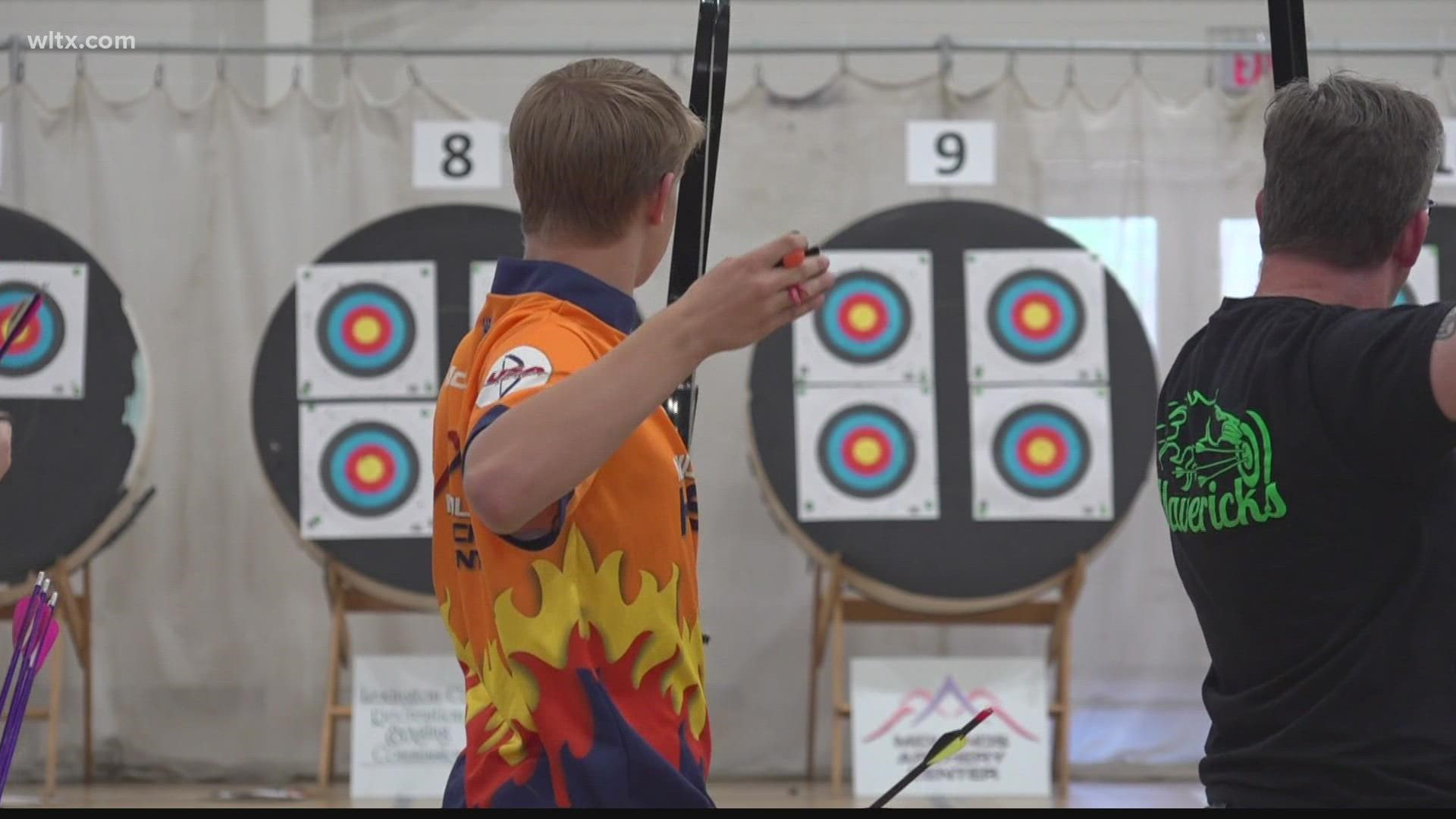 Eighty-two archers of all ages got to shoot their shot for first place at the indoor archery competition.