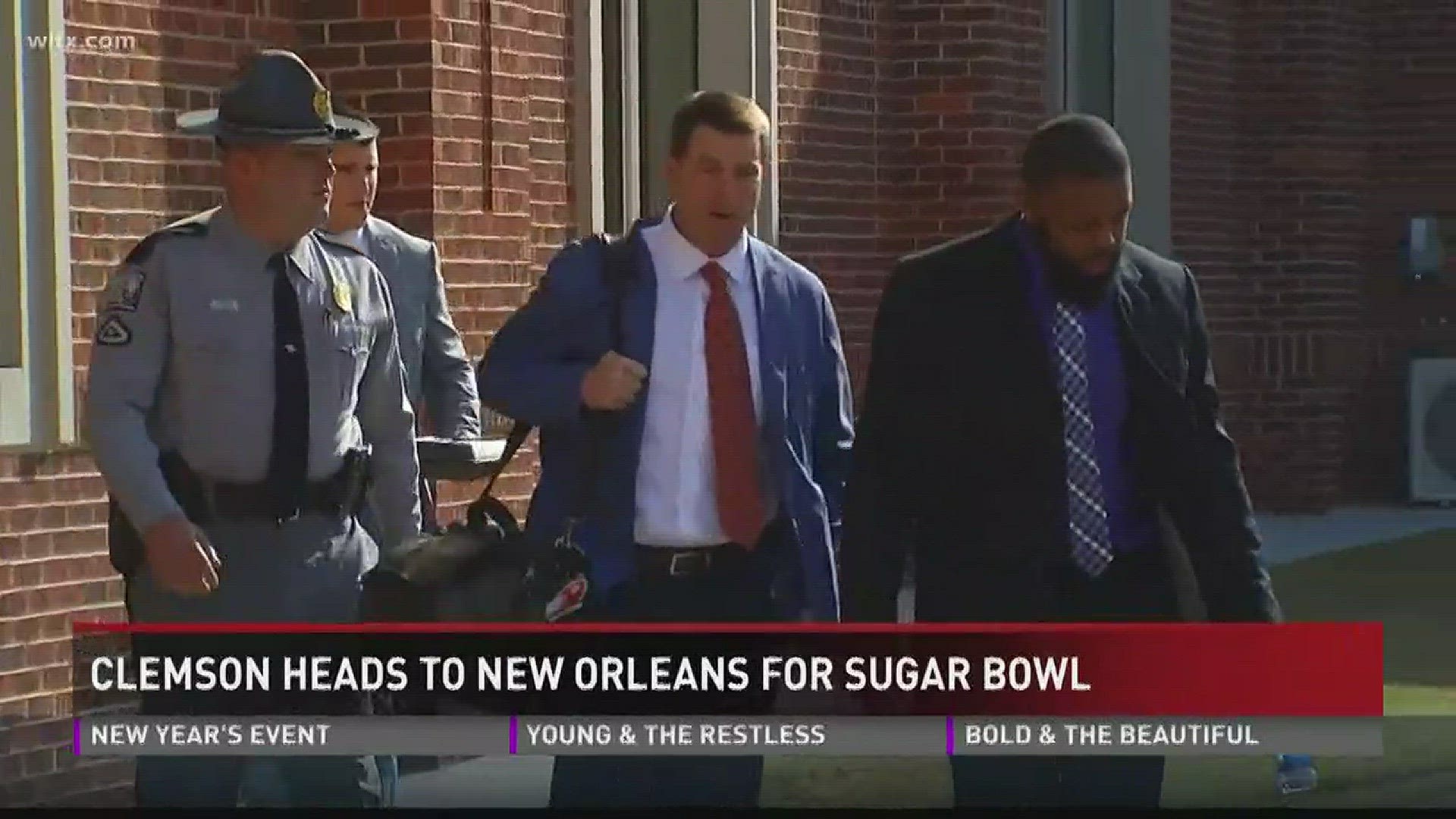 The defending national champions are waking up in New Orleans as they prepare to face Alabama in the Sugar Bowl.
