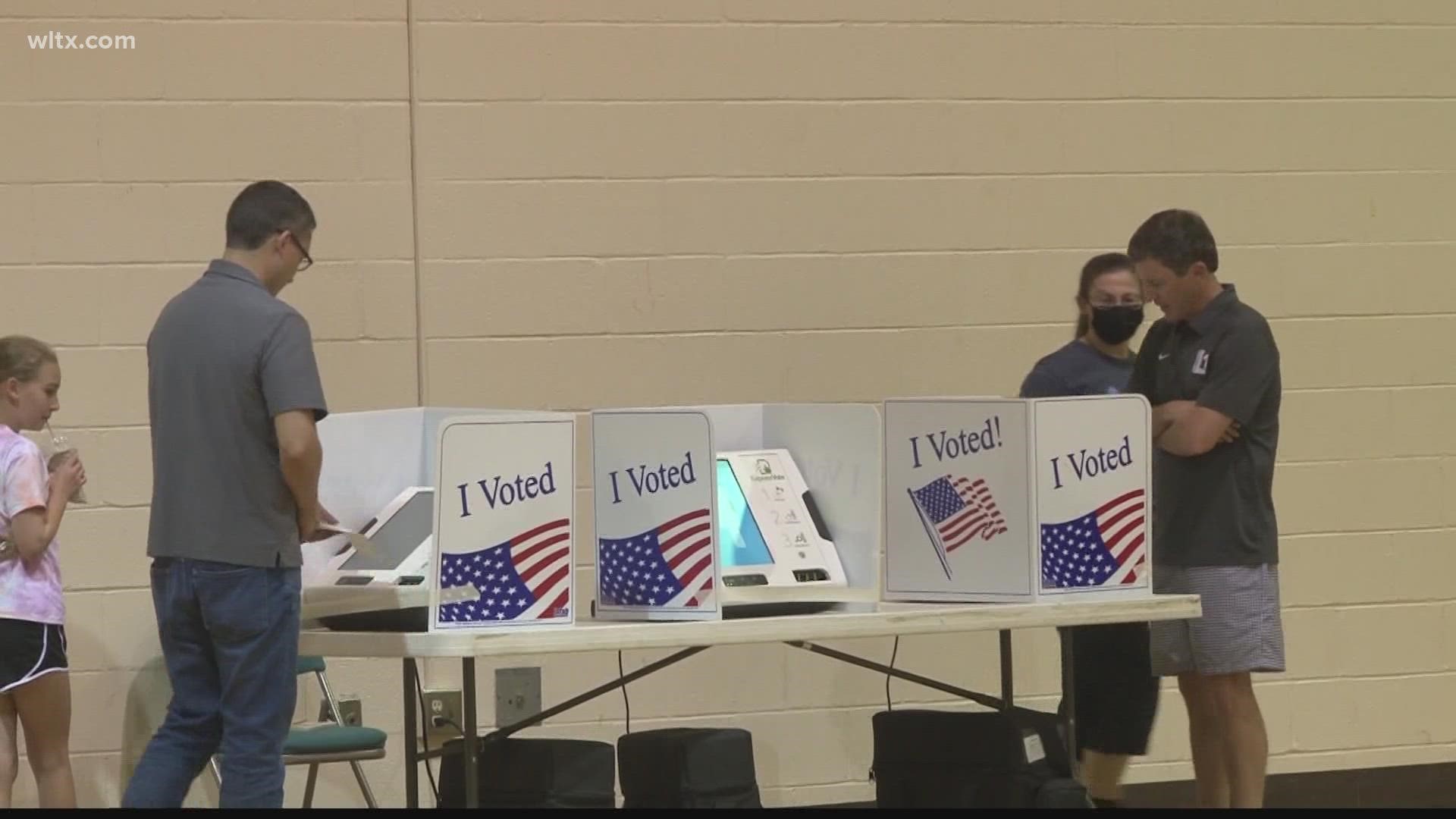 A look at voter turnout for Midlands polling places.