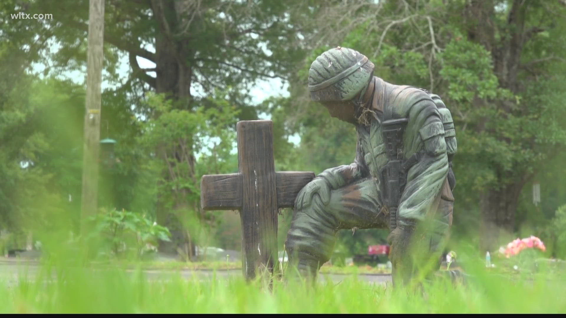 More than 2000 veterans are buried at the Sumter Cemetery. Now, a new memorial is honoring them.