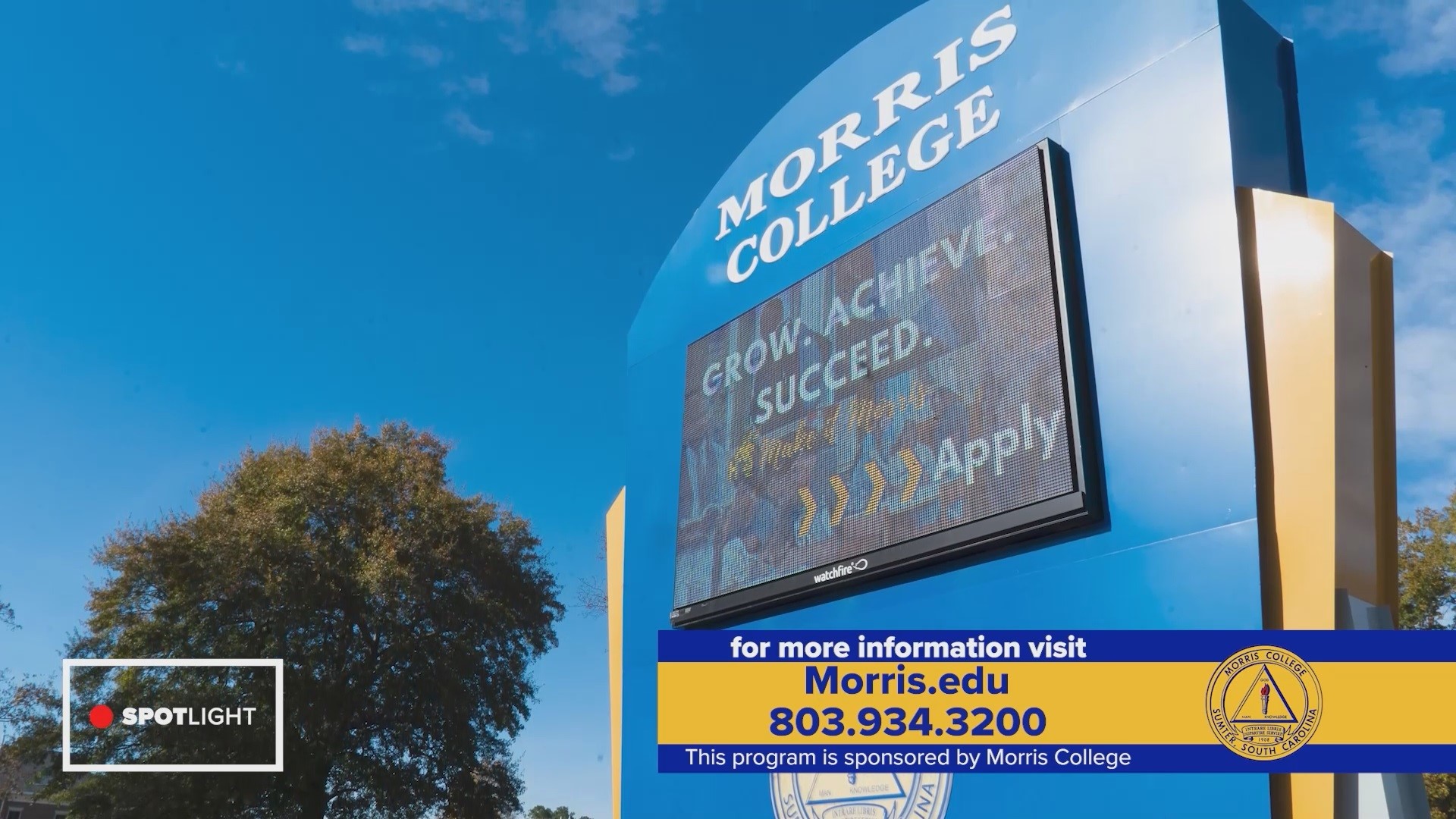 President Dr. Leroy Staggers sits down with host Queen Johnson to discuss all of the wonderful programs and opportunities available at Morris College.