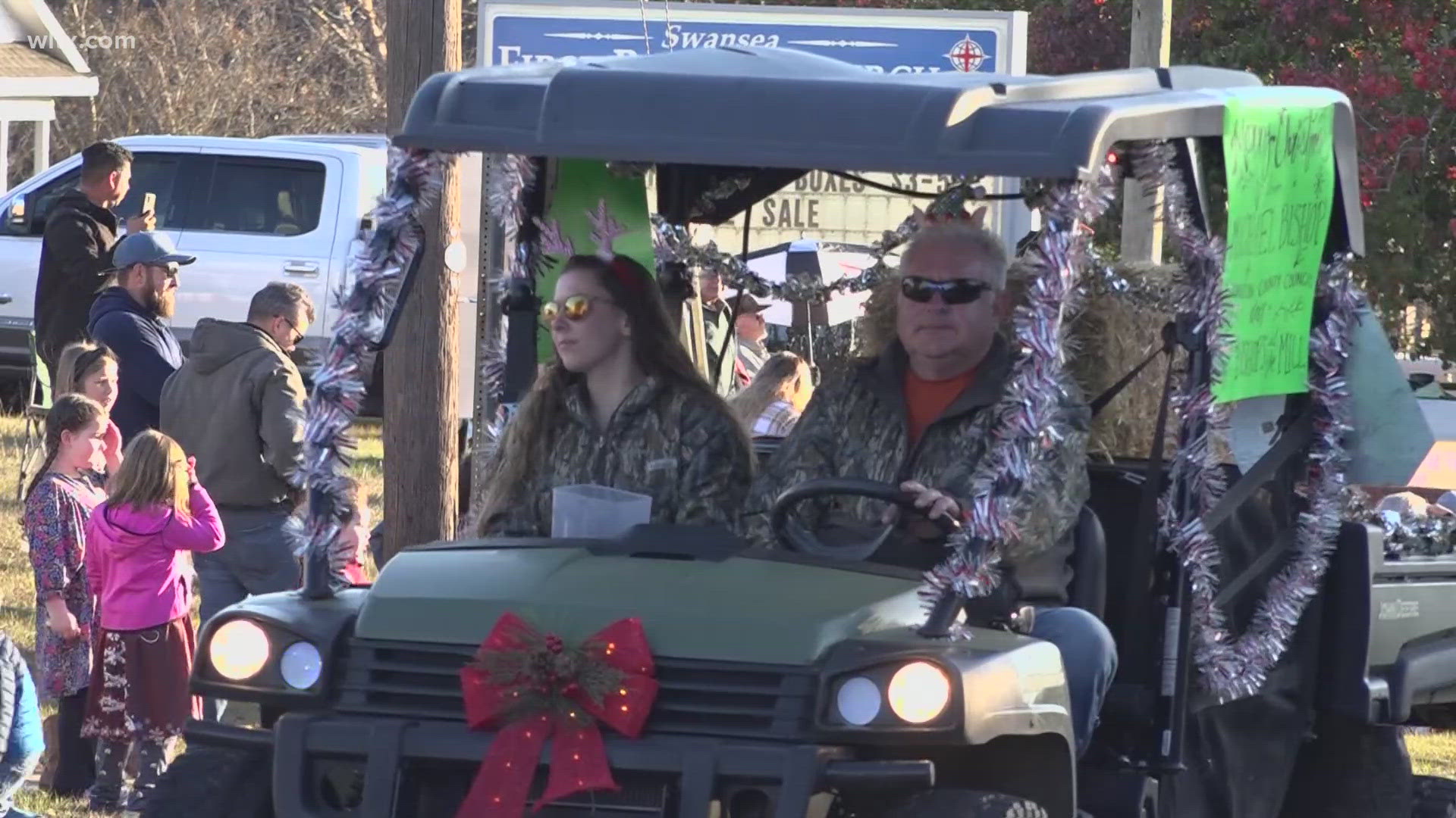 Swansea’s annual Christmas Parade featured nearly 80 participants, celebrating unity with music, floats, and holiday cheer.