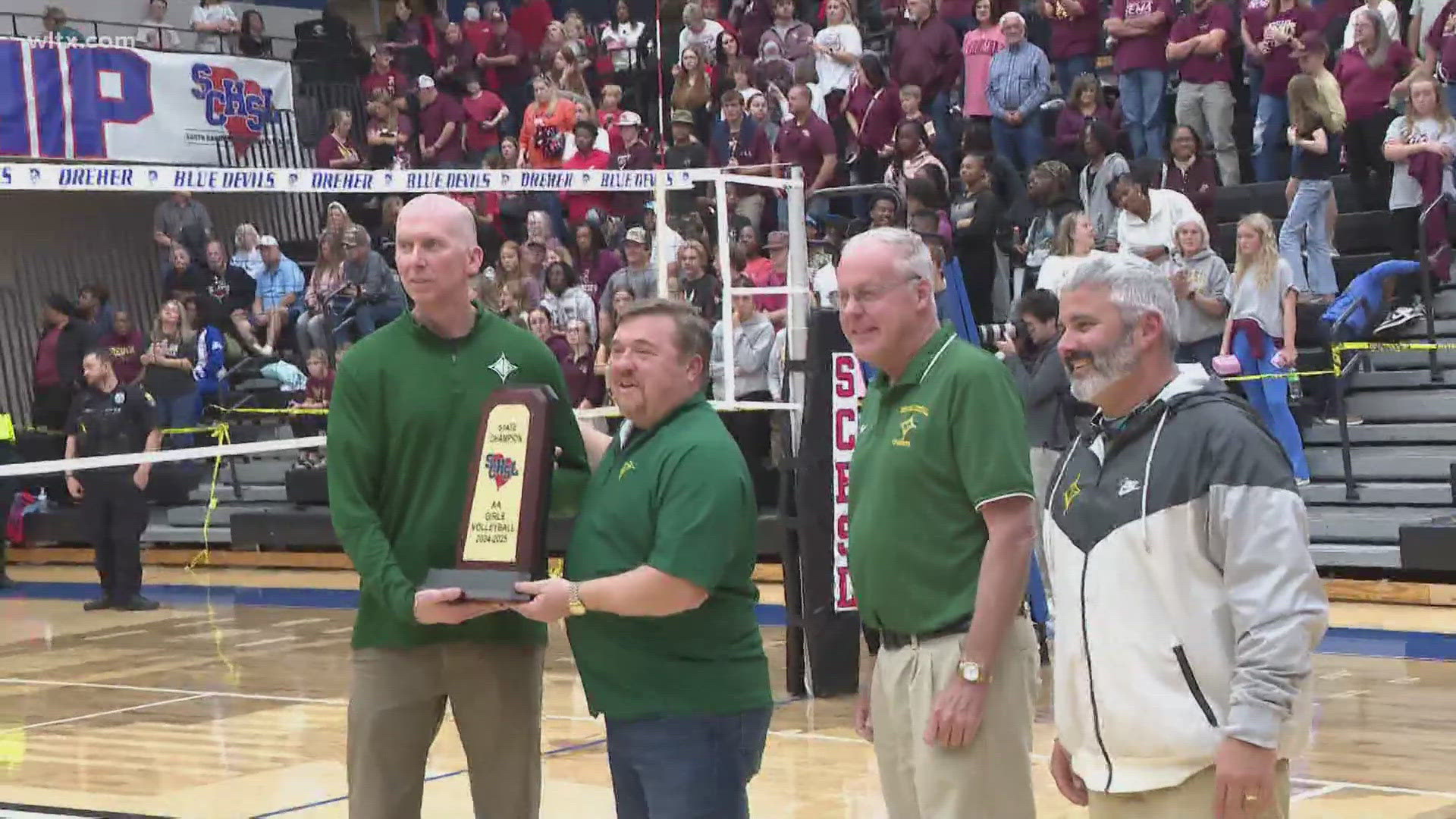 Highlights and reaction from the 2A state volleyball championship which saw North Central defeat Ninety Six, marking the first state title for that program.