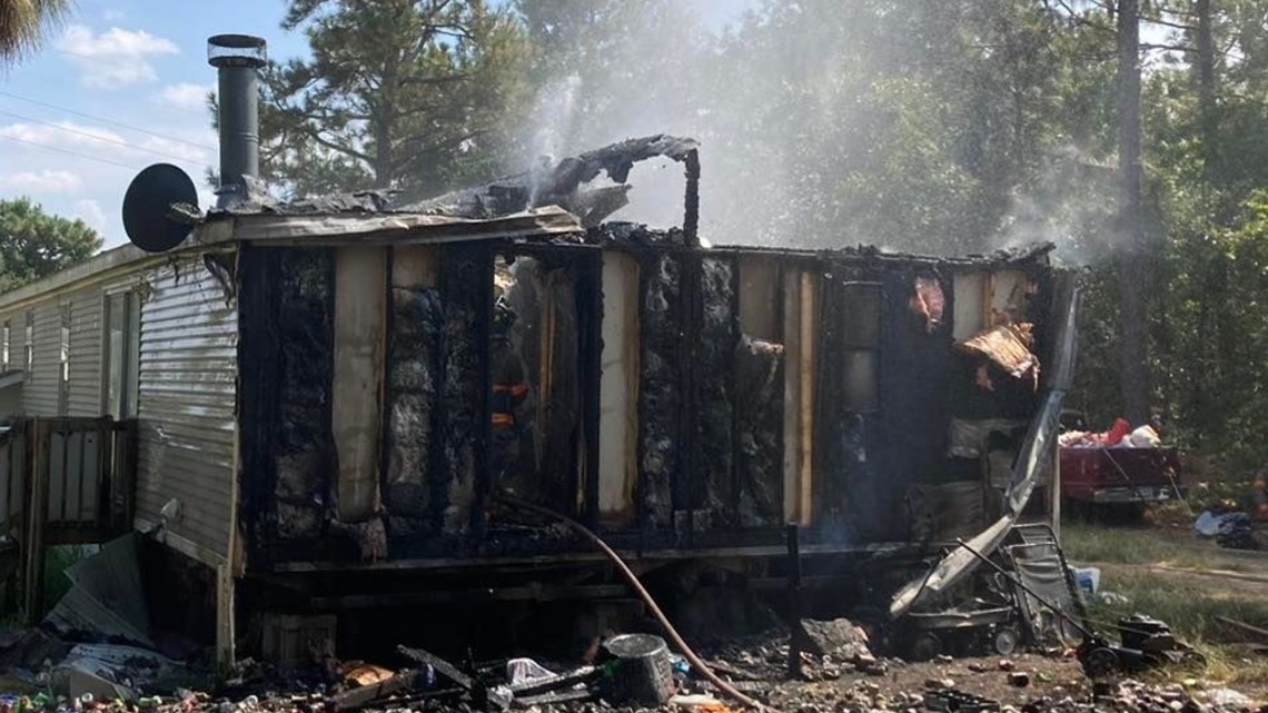 Mobile home burns in fire near Gaston; no injuries reported | wltx.com