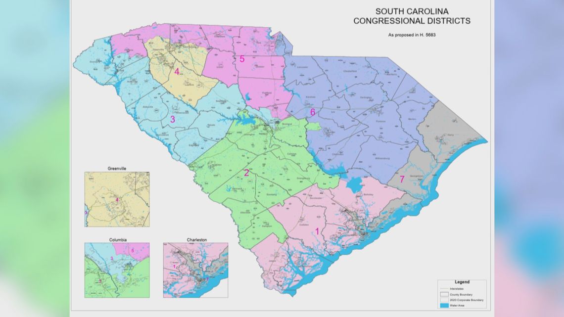 Bill to postpone elections advances as lawmakers consider changing Congressional maps South Carolina lawmakers are advancing a bill to postpone congressional primaries until August amid a push to redraw the state's lines.