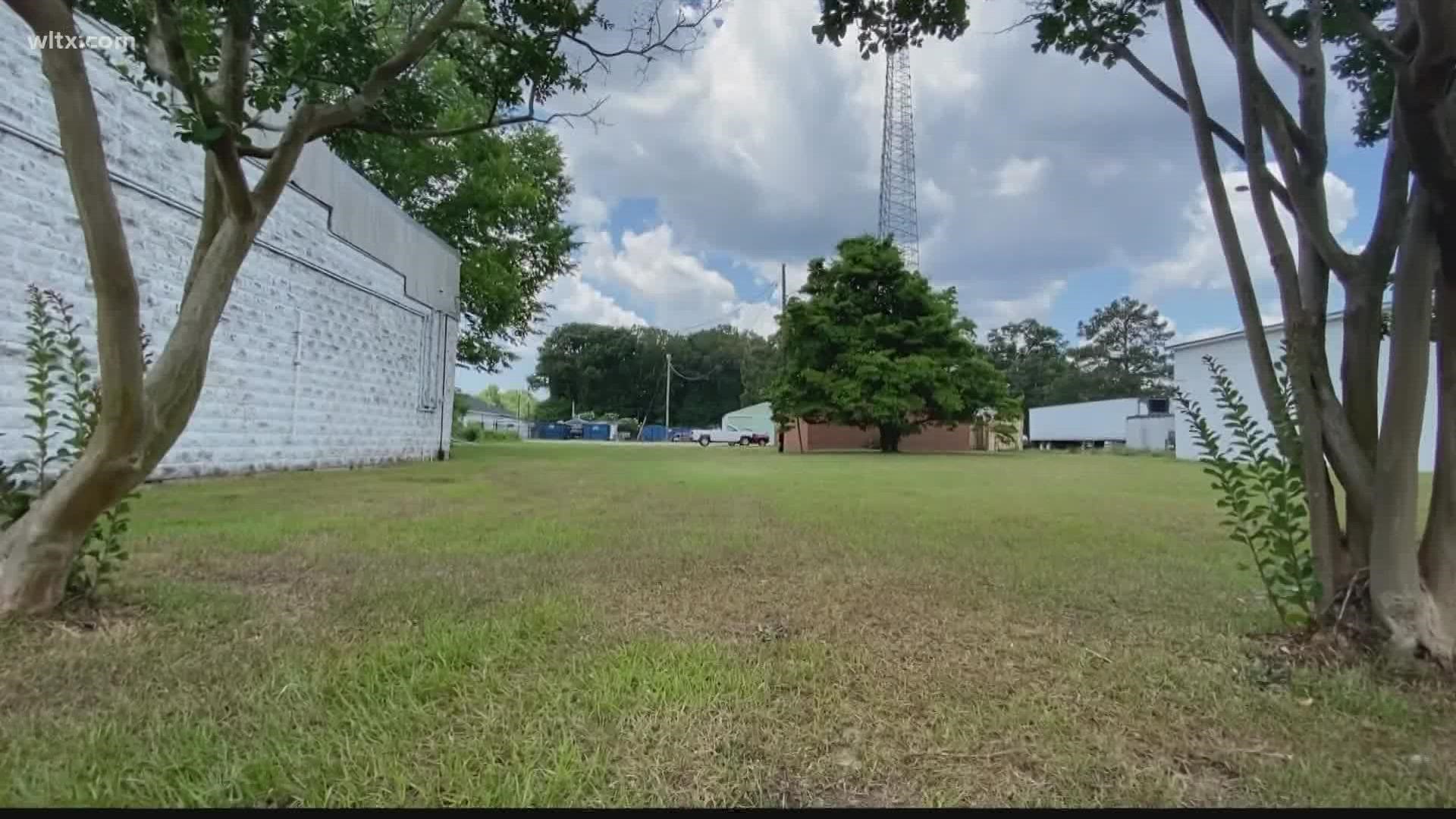 An empty field on Main street will soon become a park, thanks to a $10K donation.