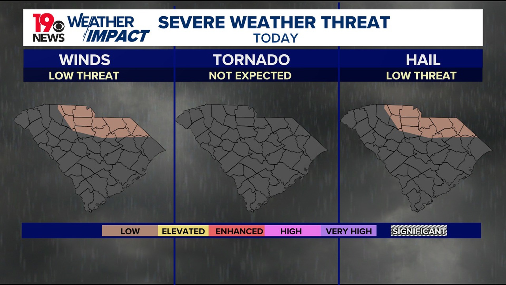 Another very warm day with a few showers and storms possible | wltx.com
