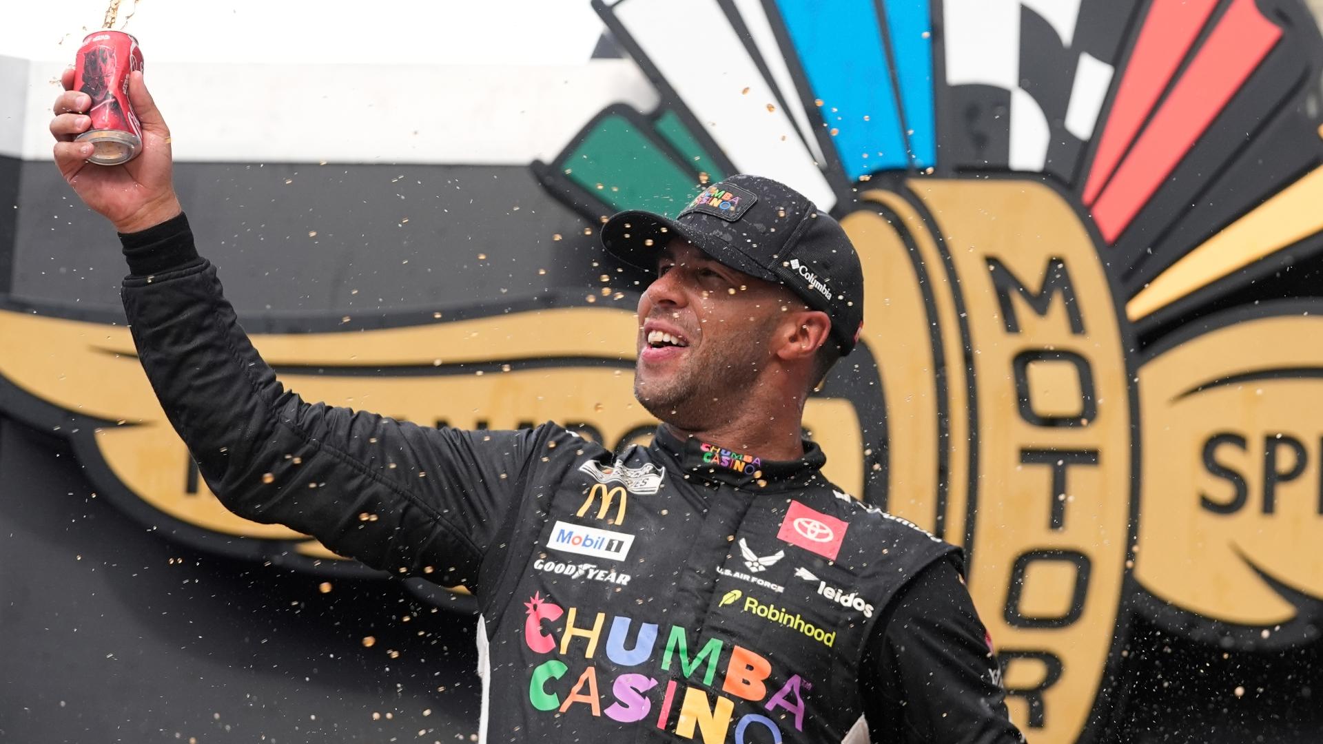 Bubba Wallace wins Brickyard 400 at Indianapolis | wltx.com