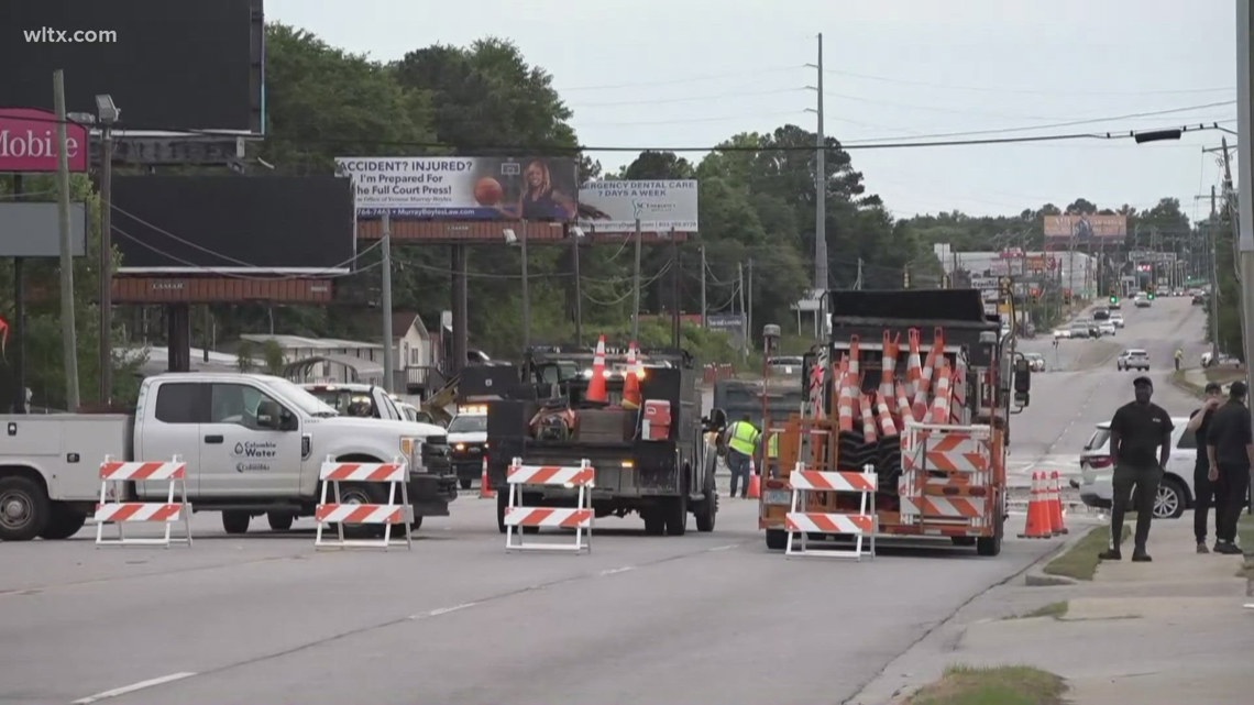 Boil-water advisory lifted for Two Notch Road area; some lanes set to reopen Sunday