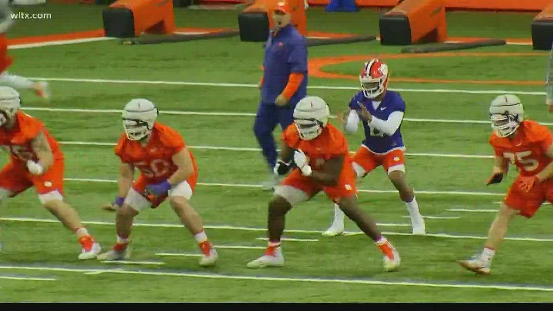 Spring drills kicked off Wednesday for the Clemson Tigers.