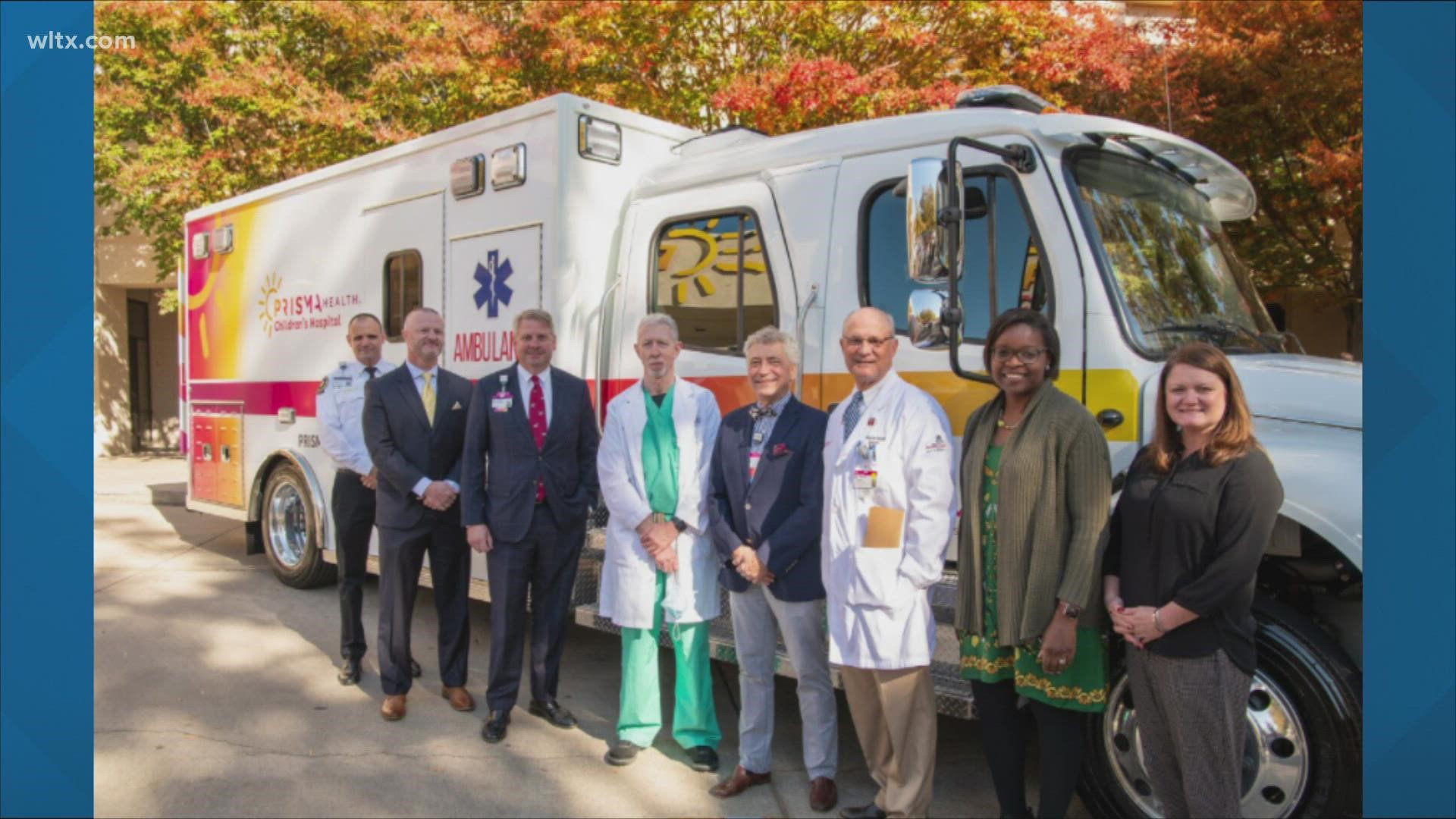 New critical care ambulance at Prisma Health 