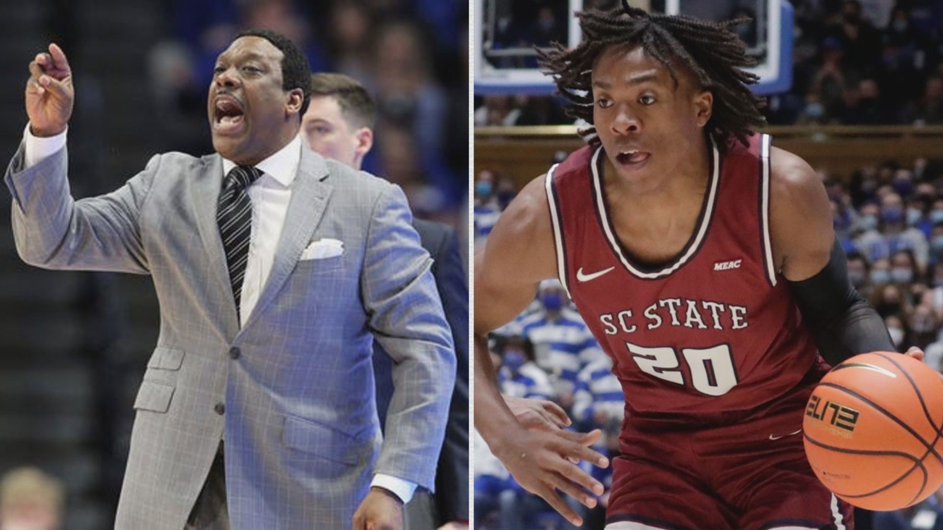 South Carolina State Men's Basketball Coach Tony Madlock and his son TJ have spearheaded a turnaround for the Bulldog program.