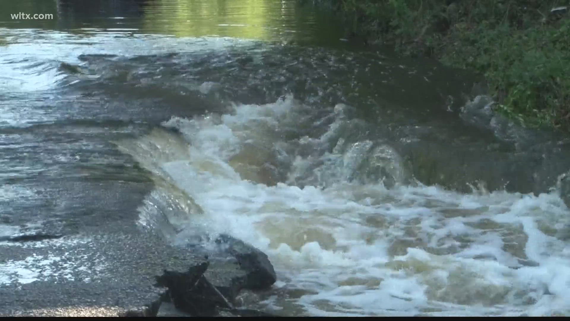 Some Orangeburg County residents say because of flooding, they've been cut off from the world, with a remote, four-mile dirt road as the only way in or out.