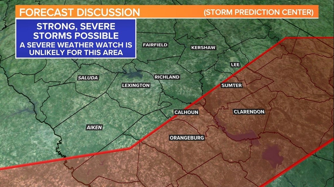Strong to Severe Storms Possible Today | wltx.com