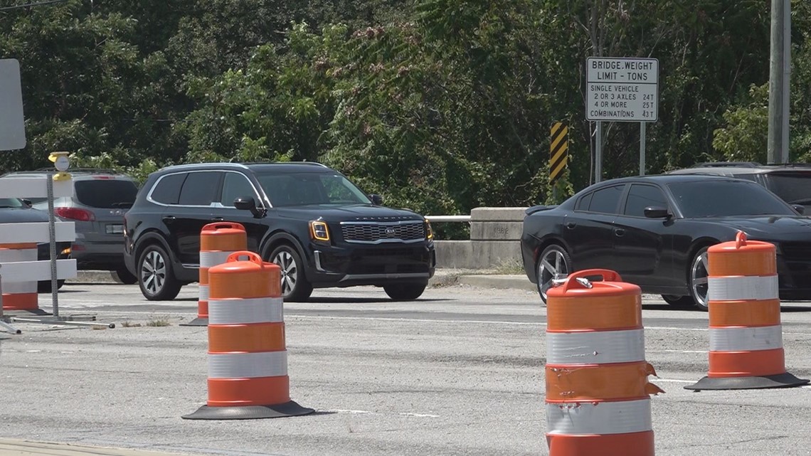 Two Notch Road construction timeline from SCDOT