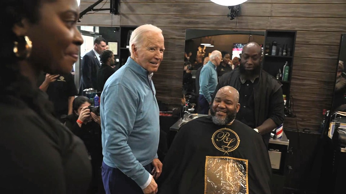 President Joe Biden visits Regal Lounge in Columbia, SC - Vimarsana News