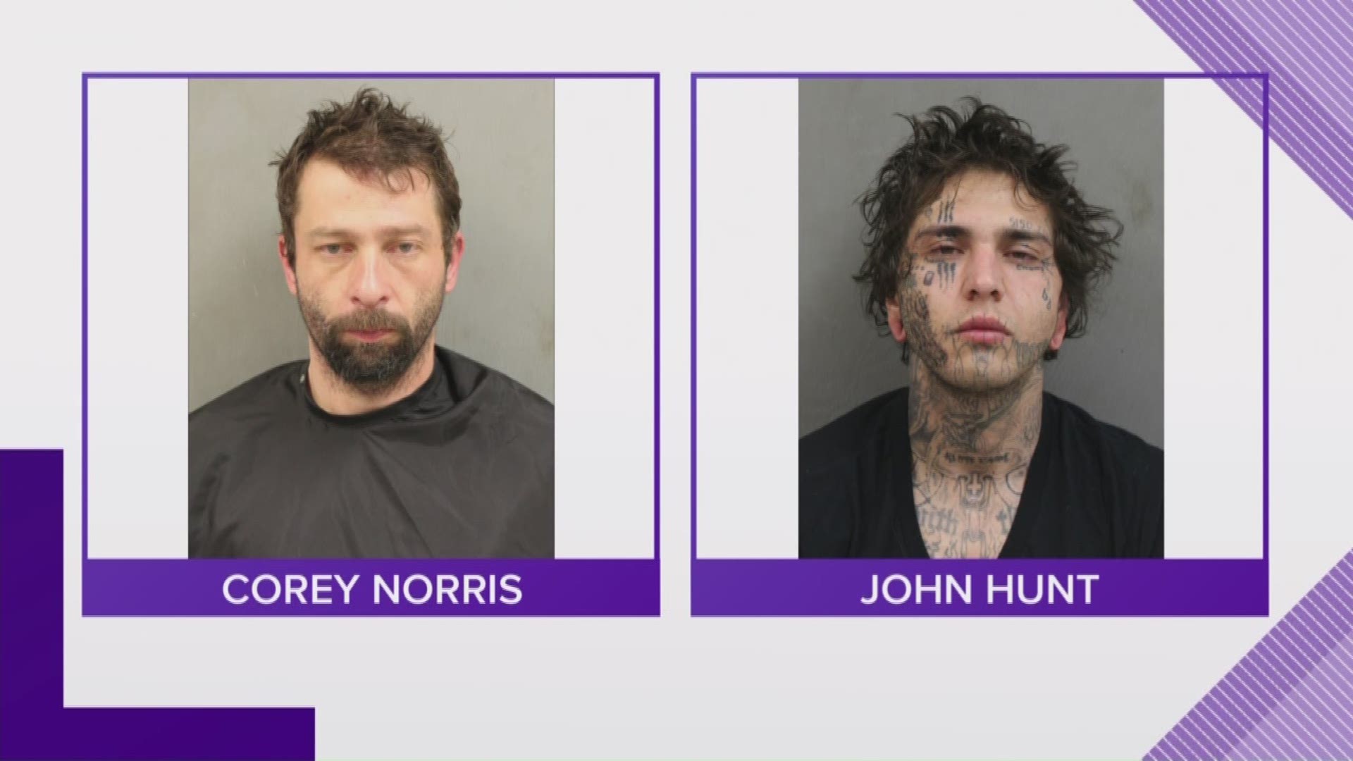 Kershaw County deputies say a routine traffic stop resulted in the arrest of two convicted felons and the seizure of drugs and guns.