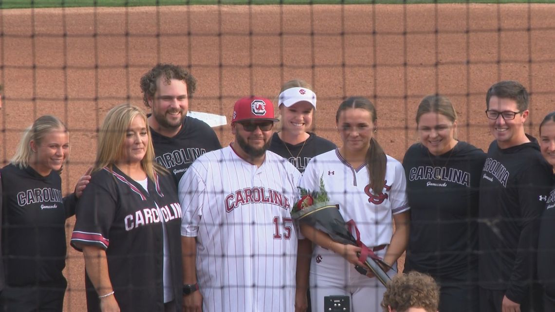 The White Knoll product has been a steady performance behind the plate for the USC softball team, but she also makes sure make a difference away from the park.