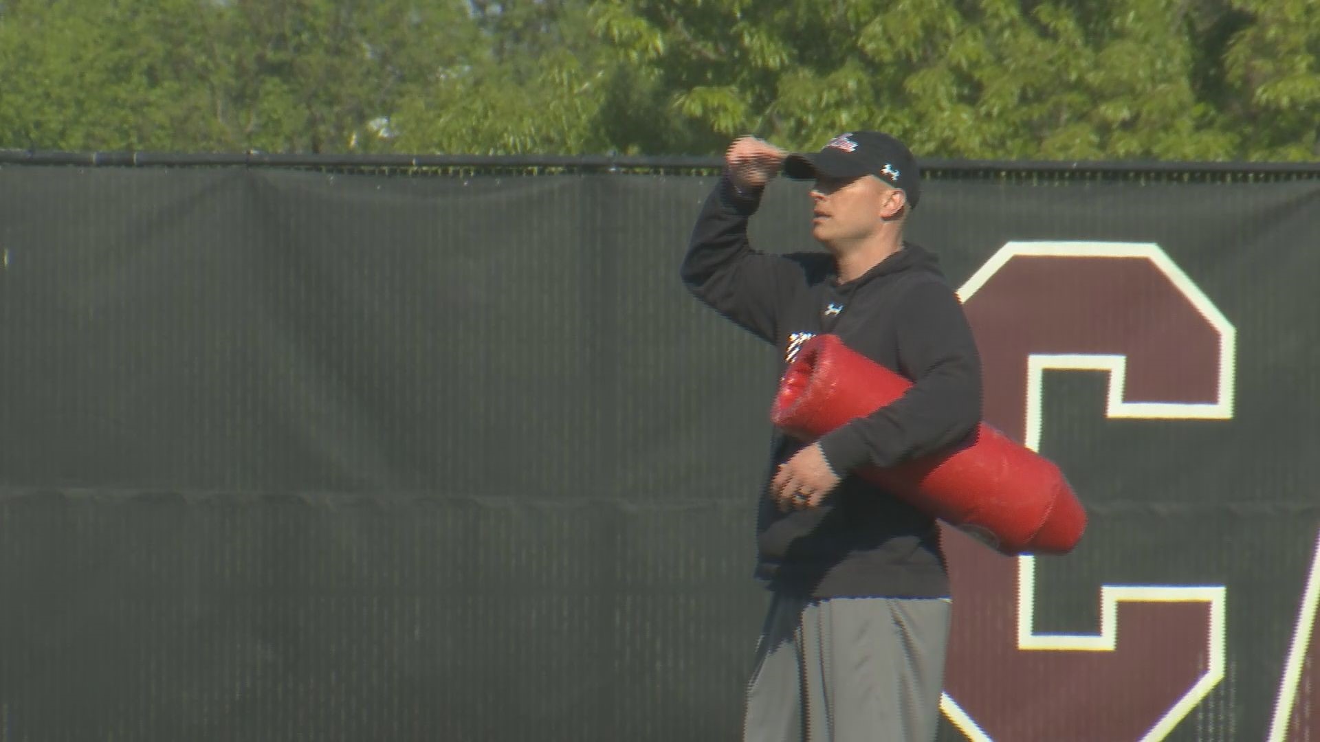 Pelion native and Gamecock Wide Receivers Coach Justin Stepp is grateful to be a coach at the school he grew up watching.