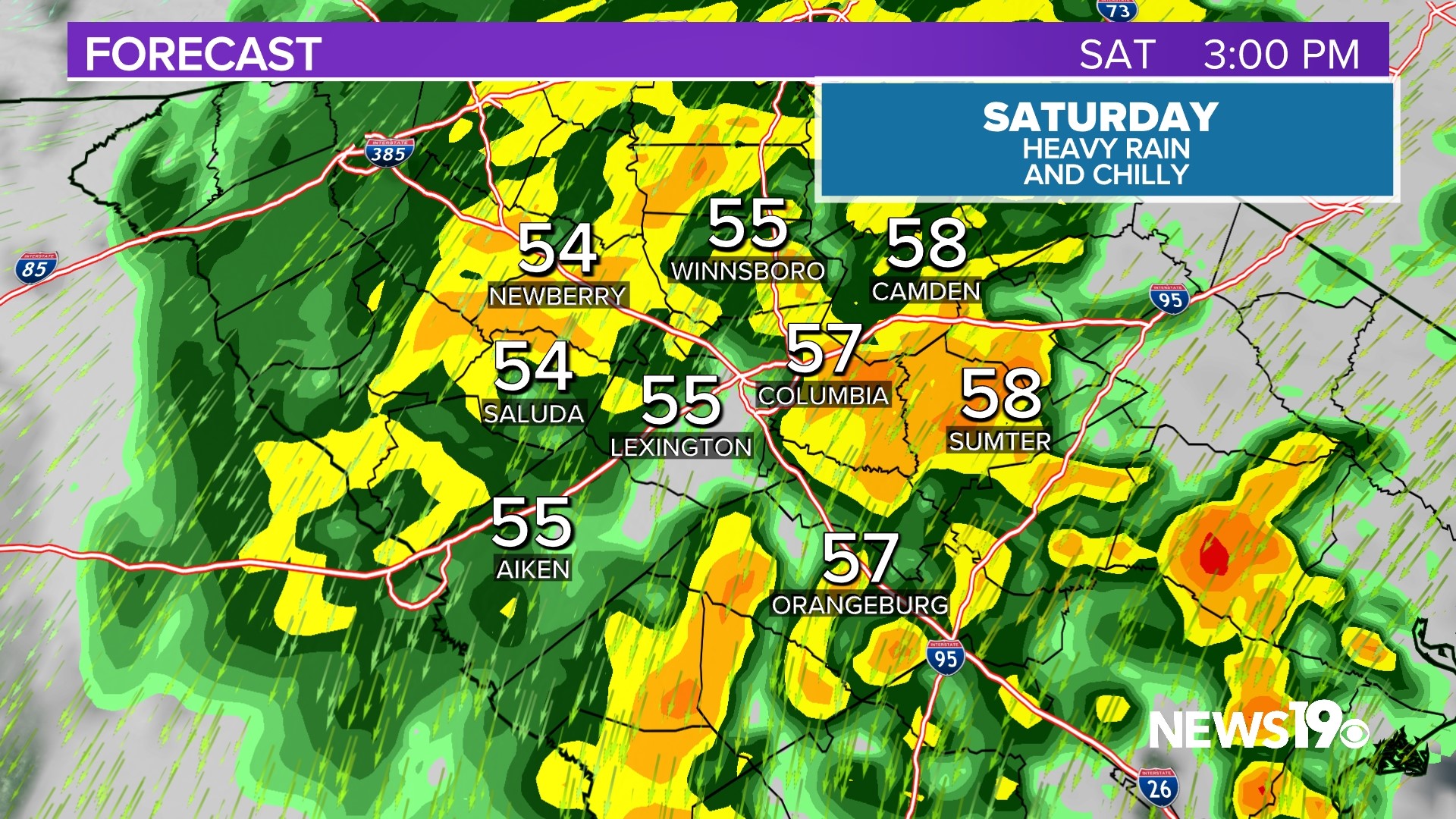 Record cold, wet, and windy Memorial Day Weekend in the Carolinas ...