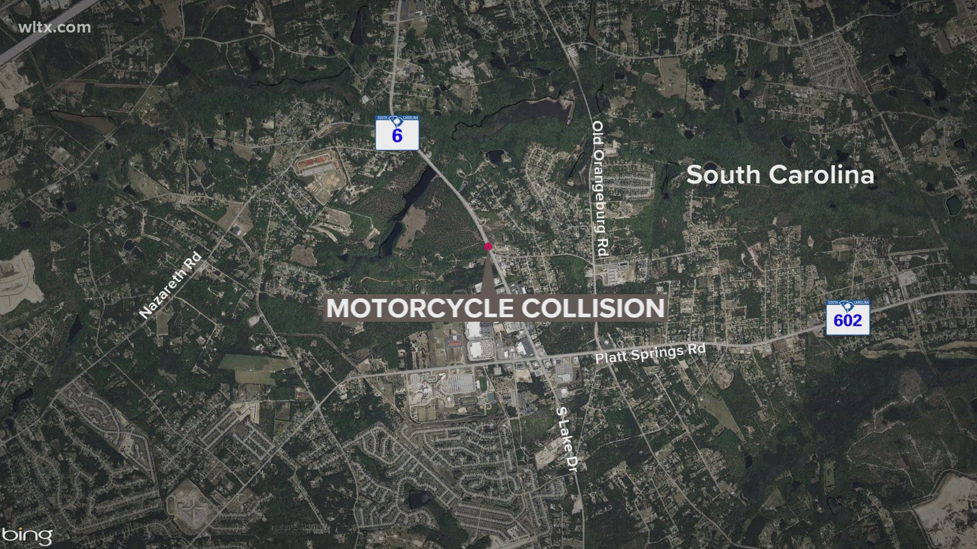 Motorcycle driver dies after crash in Lexington County | wltx.com