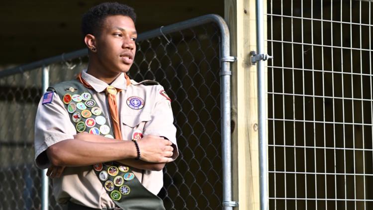 South Carolina teen overcomes tumor to earn Eagle Scout rank