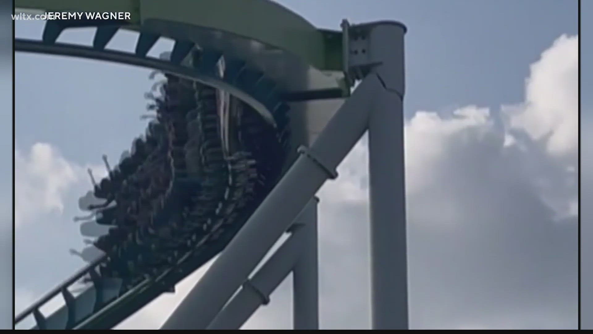 Fury 325 has been closed ever since a huge crack was found in one of the coaster's support beams.