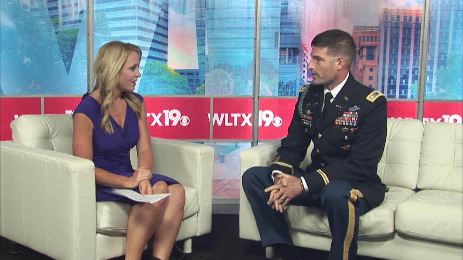 Fort Jackson Battalion Commander, Simon Macioch, stopped by to talk about how you can take an up-close tour of Ft. Jackson and "Come See Your Army!"