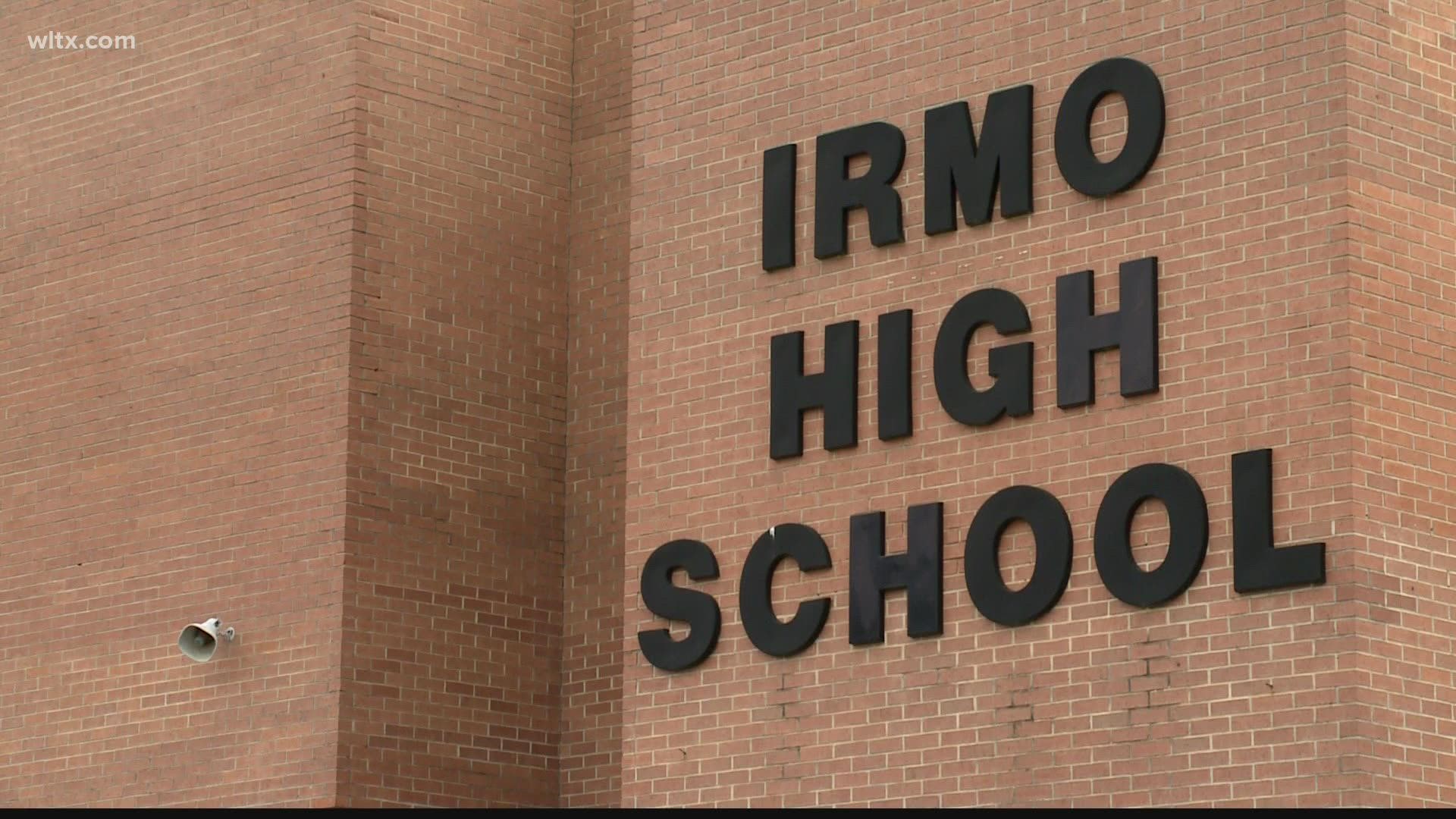 A 39-year-old construction worker suffered flash burns from an apparent electrical shock  while doing work at Irmo High School.